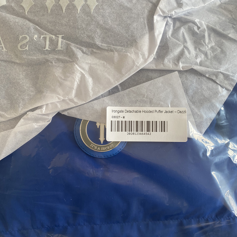 293¥ Blue Irongate Jacket Detachable Hood | Yupoo - Image 3