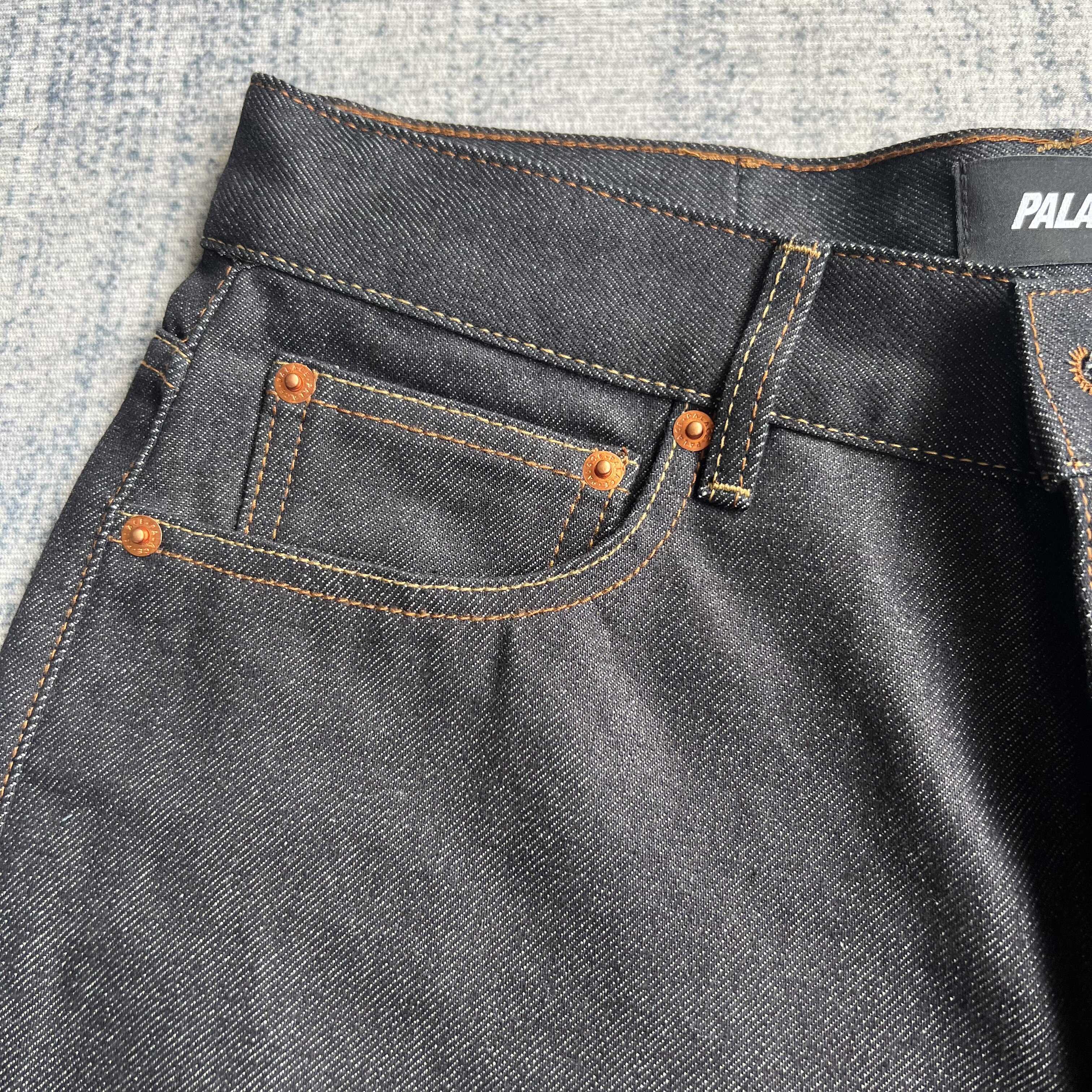 Pa SELVEDGE DENIM P90 BAGGY JEAN RAW - Image 4