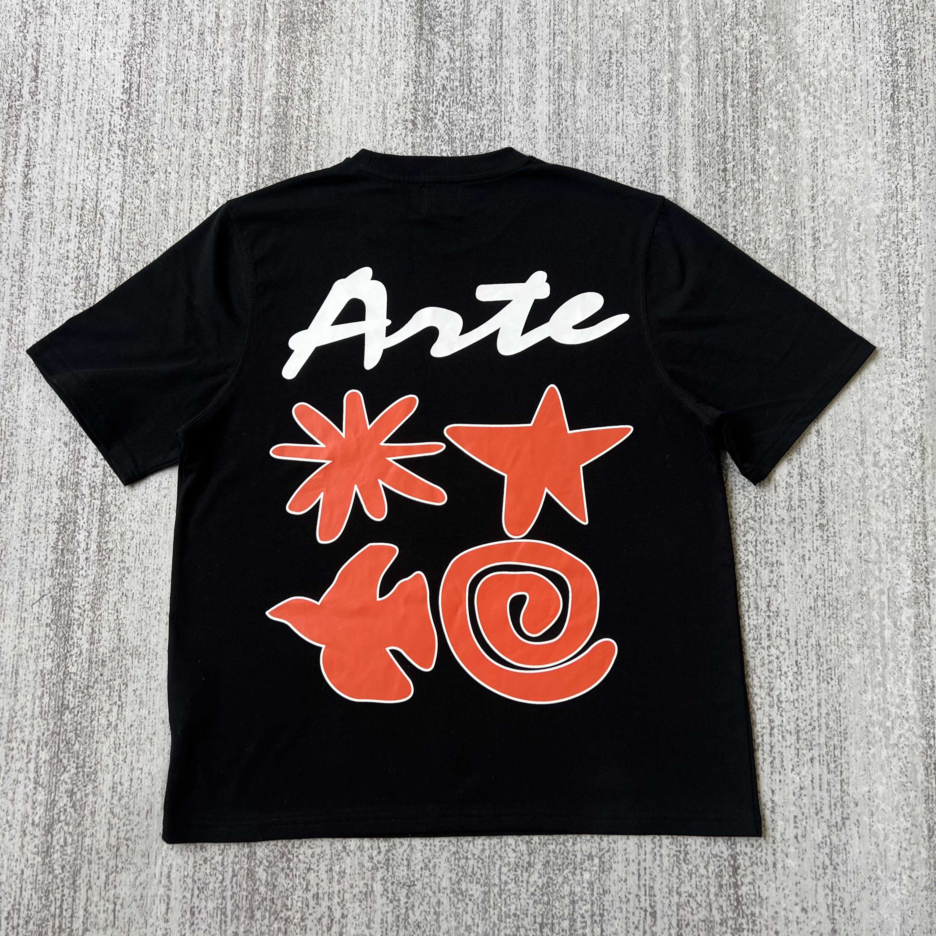 Arte Antwerp Elements Print T-Shirt Black