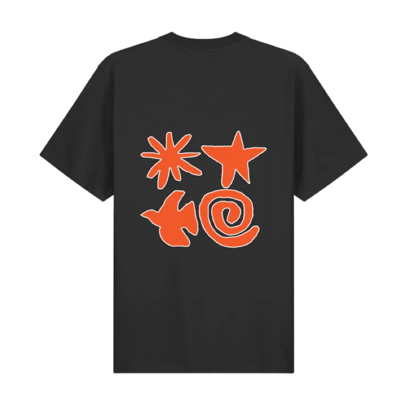 Arte Antwerp Elements Print T-Shirt Black - Image 5