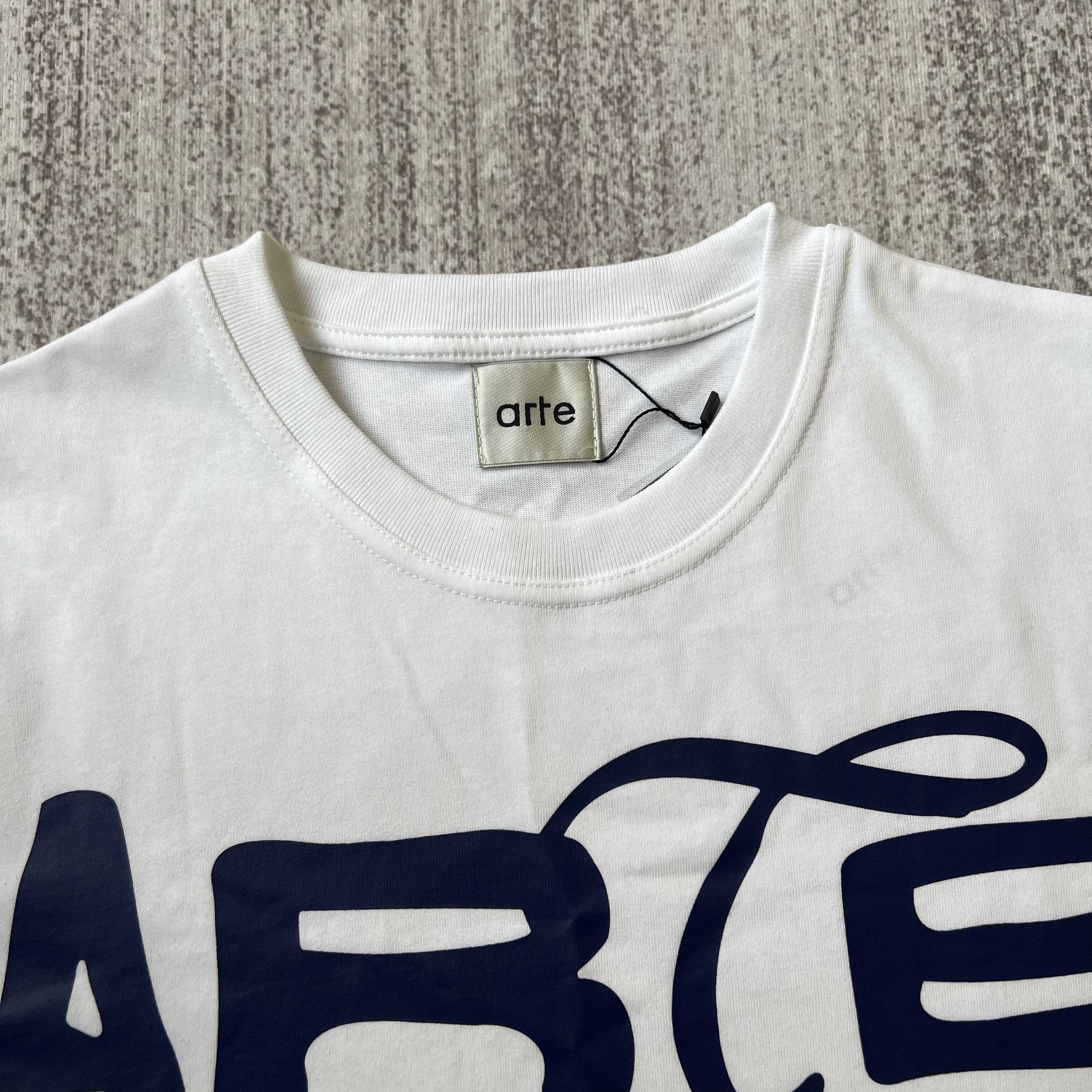 Arte Antwerp Men's white cotton big Arte Antwerp Men's white cotton big flower T-shirtT-shirt - Image 6