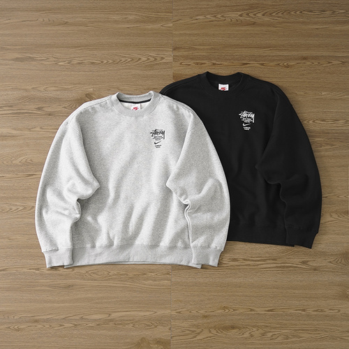 150 🔥 Nike x Stussy 字母圆领卫衣