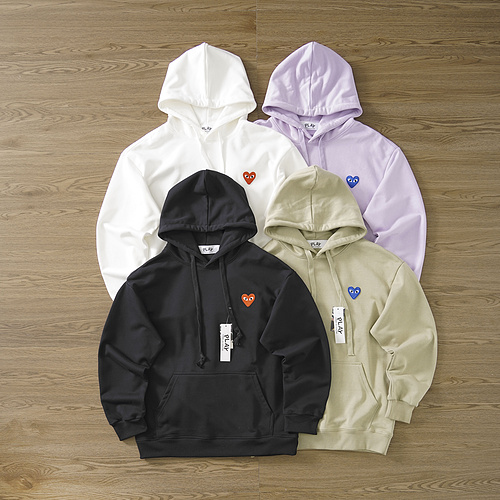 120🔥 Comme des Garcons CDG基础款连帽卫衣