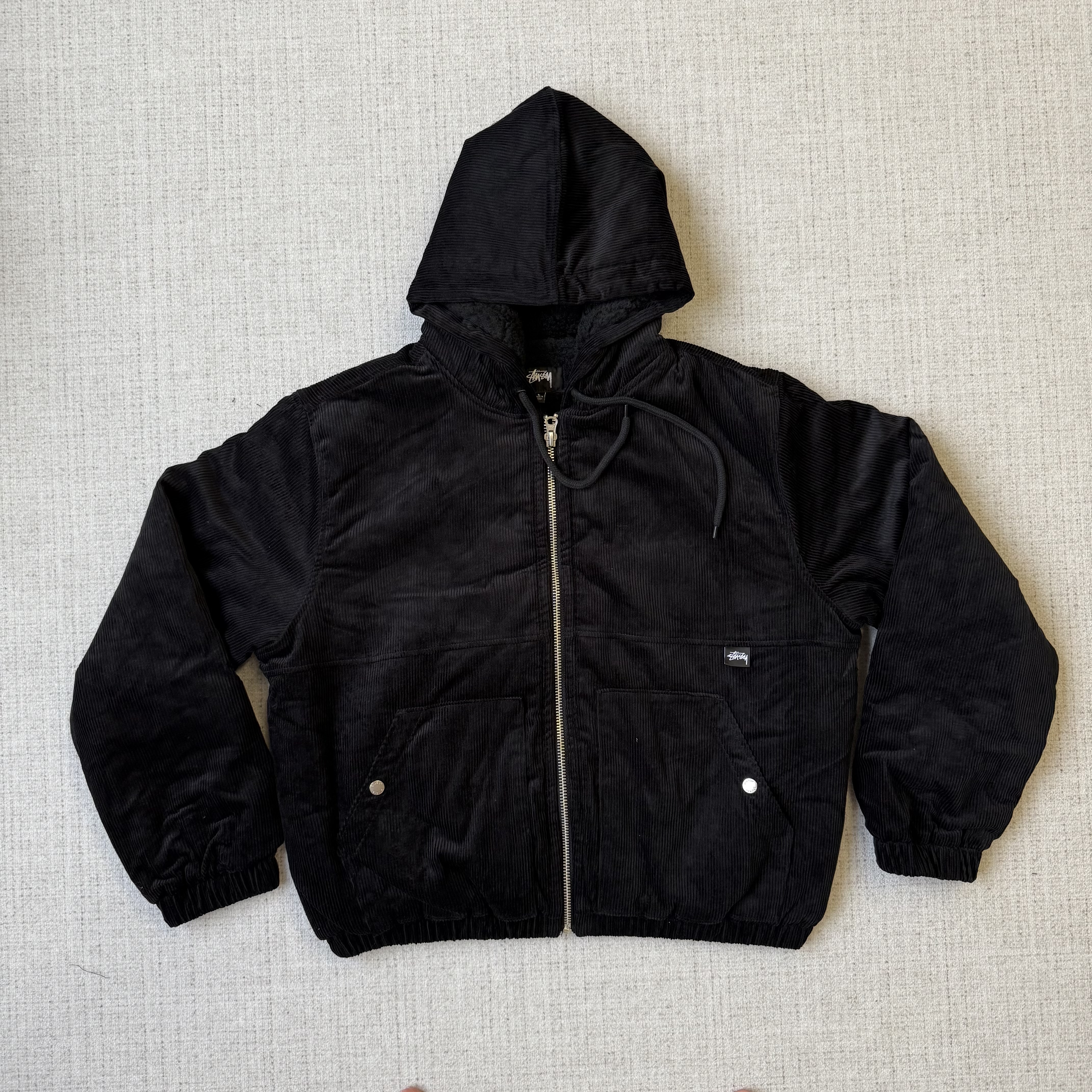 Stussy Corduroy zip-up sweatshirt - Image 2