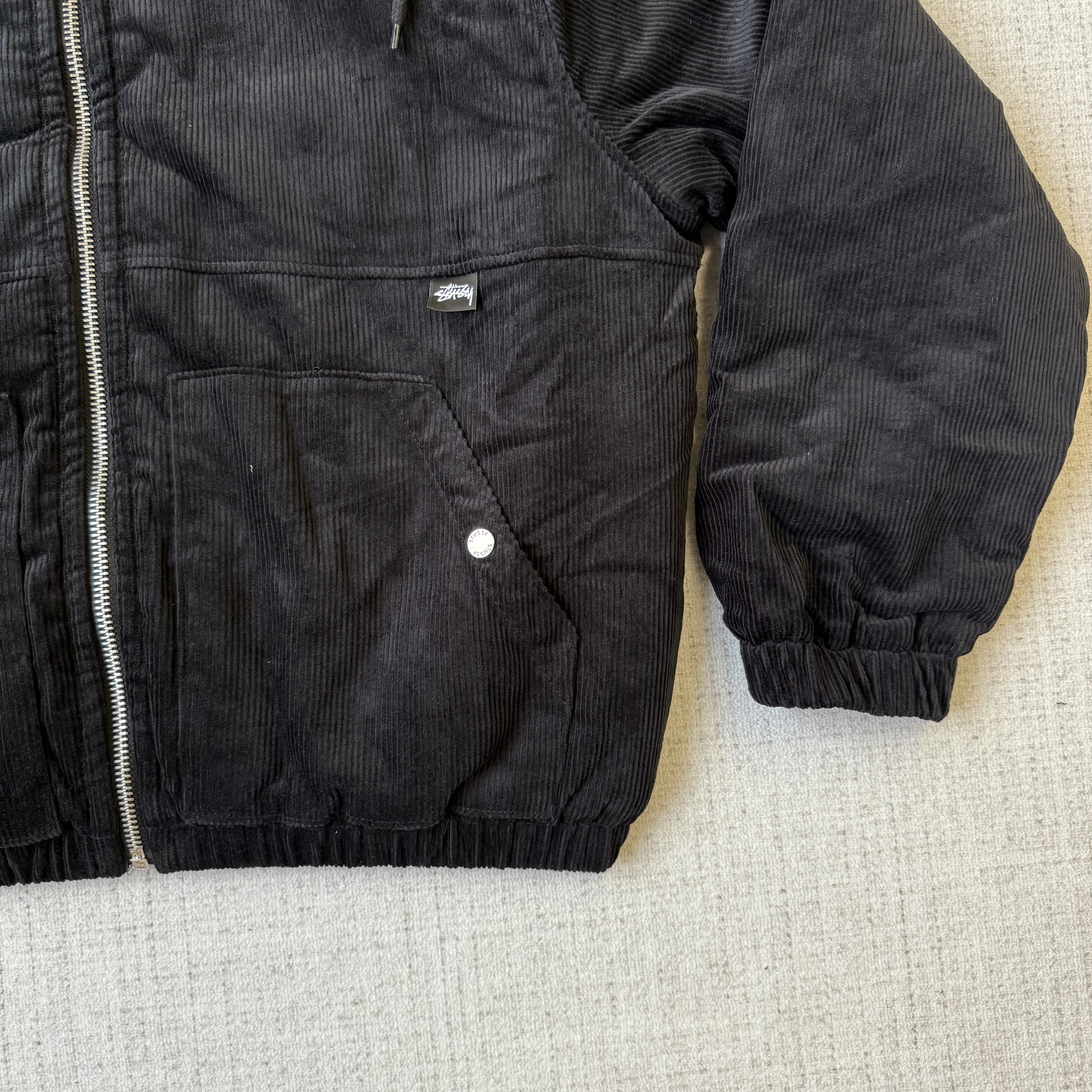 Stussy Corduroy zip-up sweatshirt - Image 6