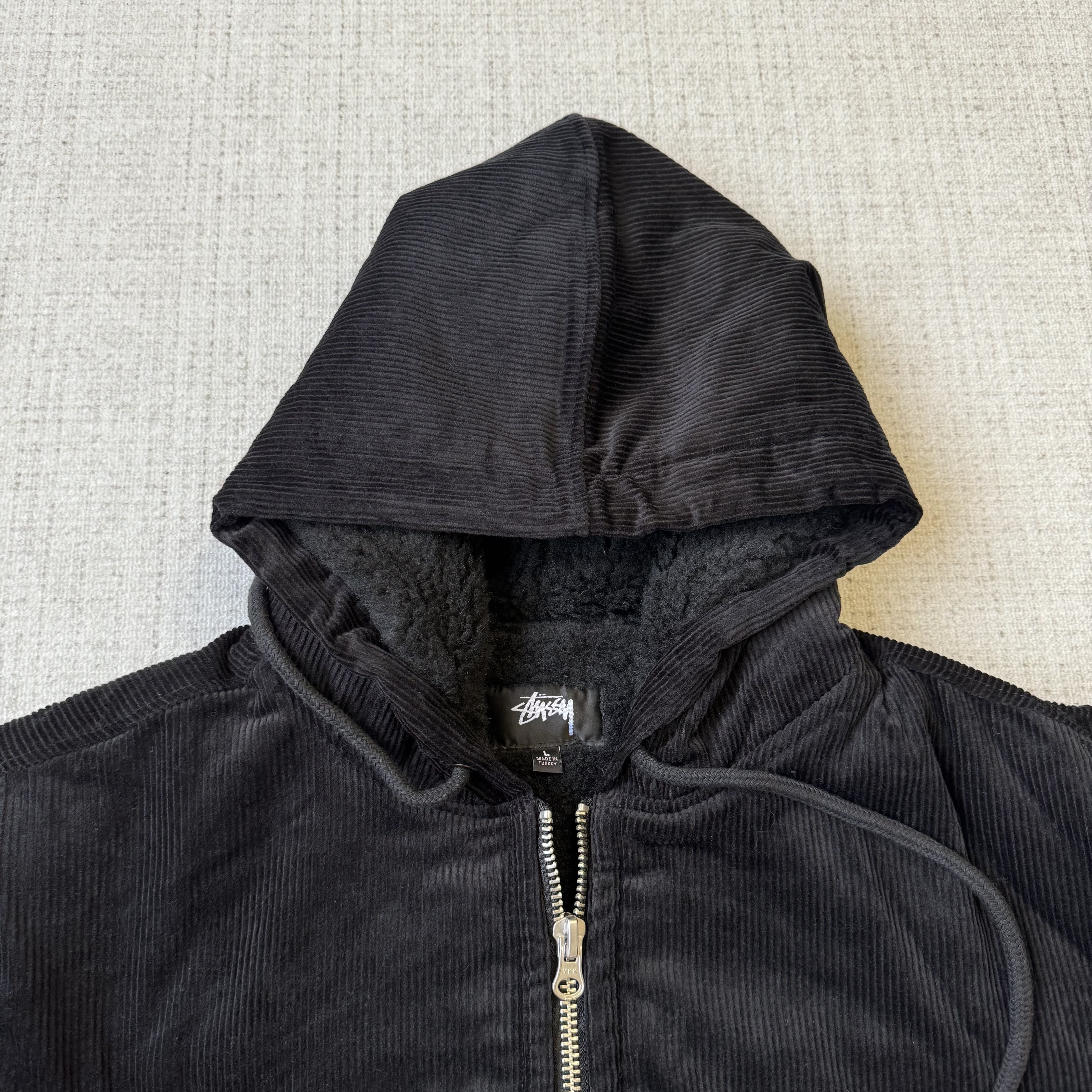 Stussy Corduroy zip-up sweatshirt - Image 5
