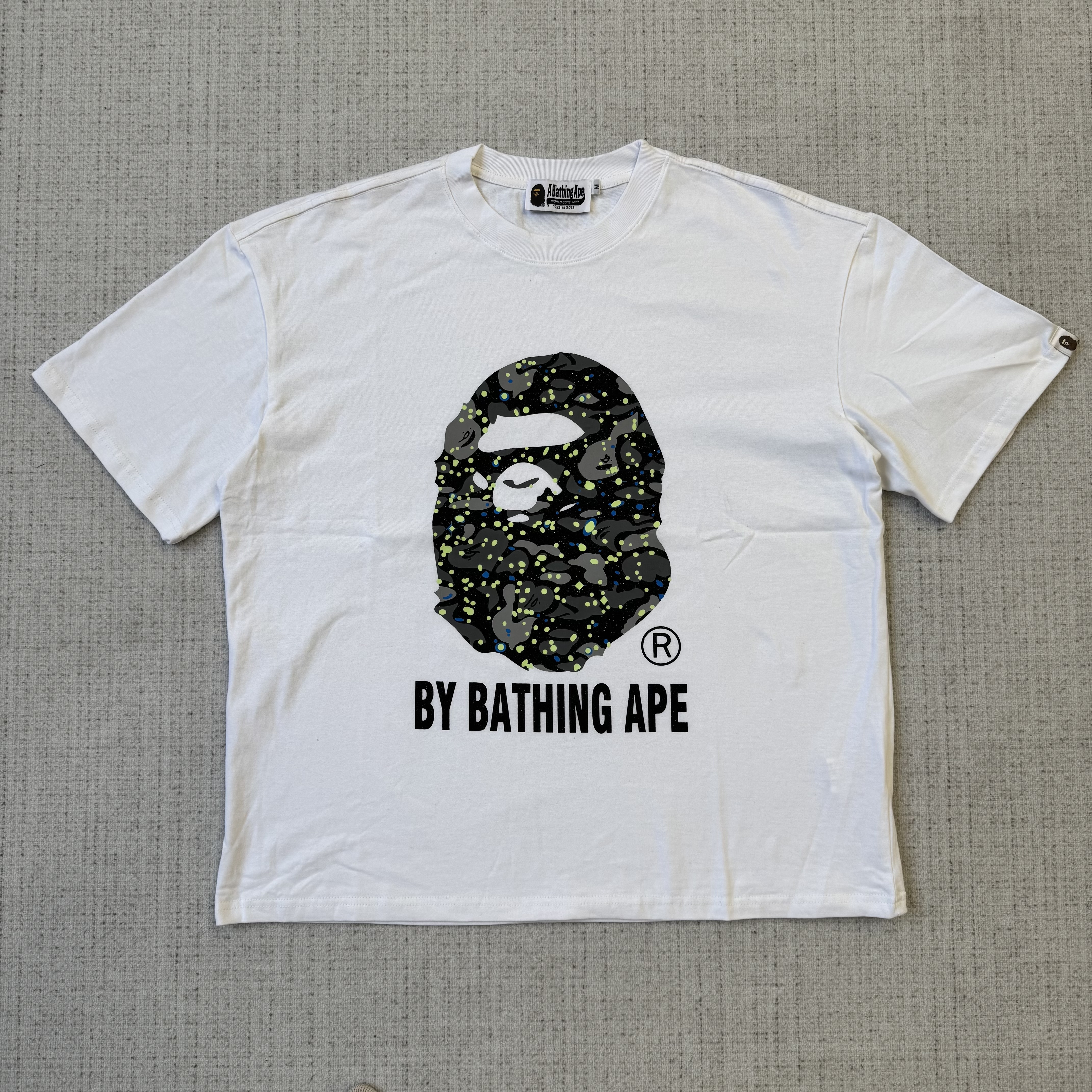 BAPE luminous short sleeves