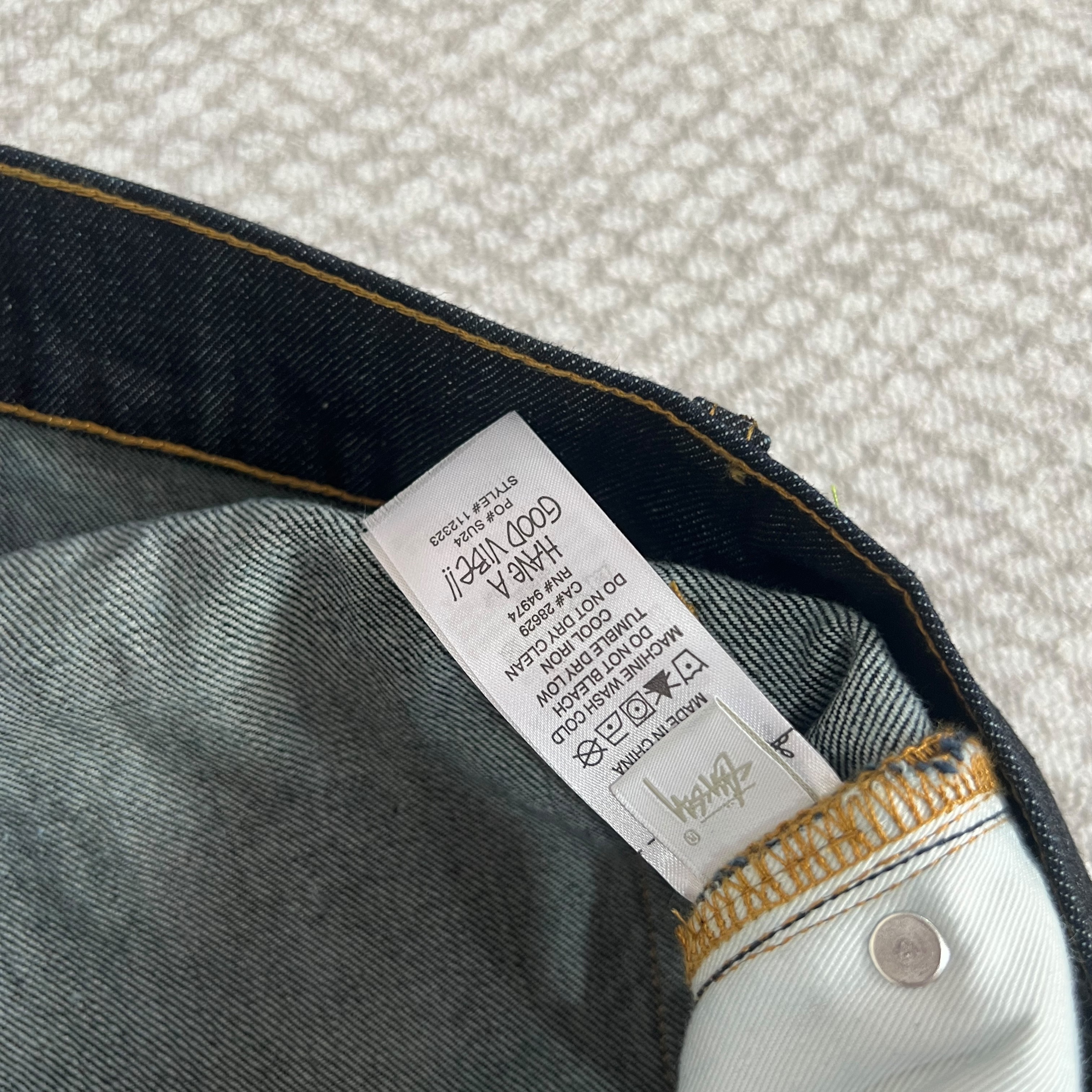 Stussy  RELAXED JEAN DENIM（best quality） - Image 5