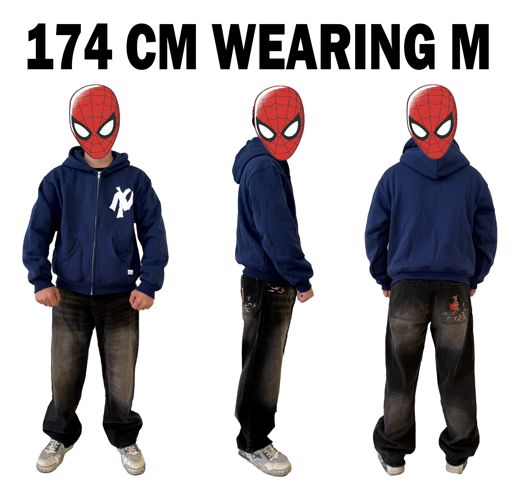 Akimbo club zip up hoodie - Image 12
