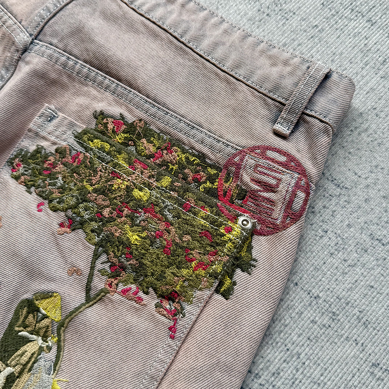 Der*chutze "lotus" denim faded rose | Yupoo - Image 9