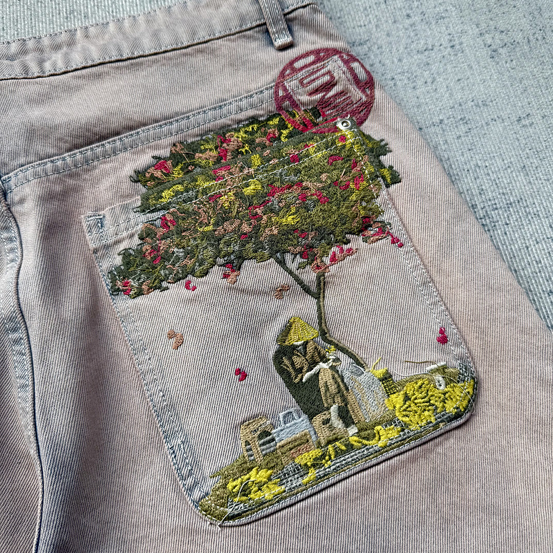 Der*chutze "lotus" denim faded rose | Yupoo - Image 10