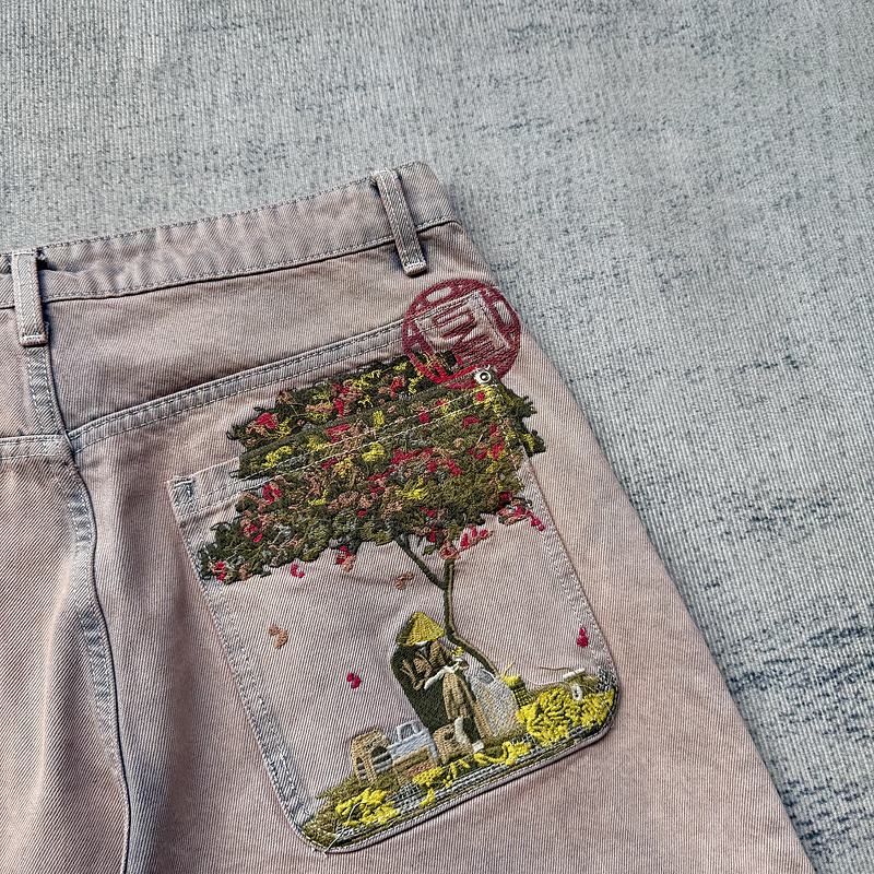 Der*chutze "lotus" denim faded rose | Yupoo - Image 11