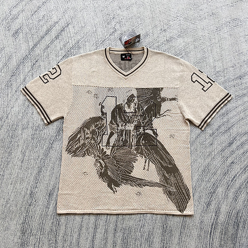 Der*chutze "sashiko v2" knit jersey