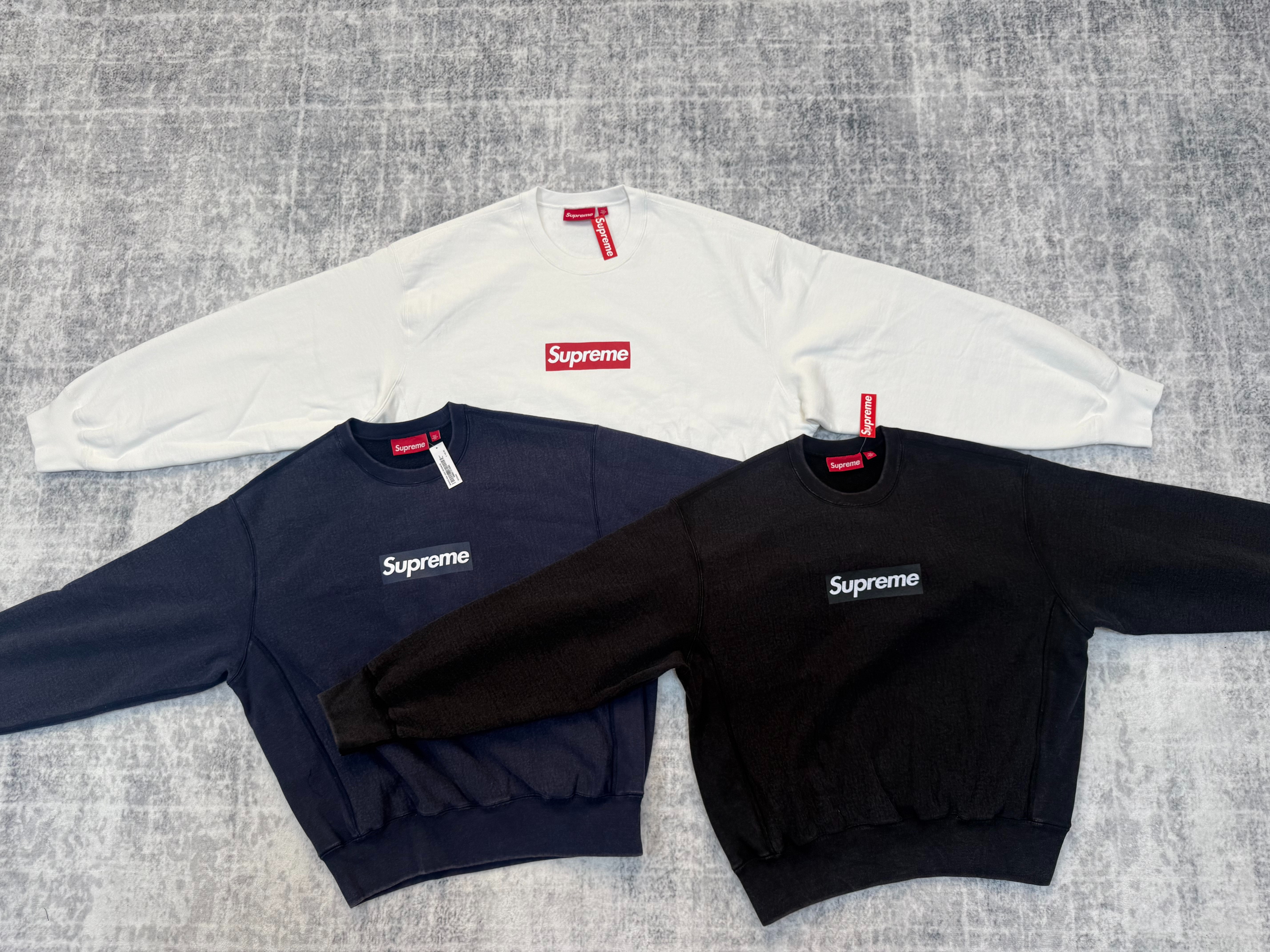 sup boxlogo white black and navy blue - Image 23