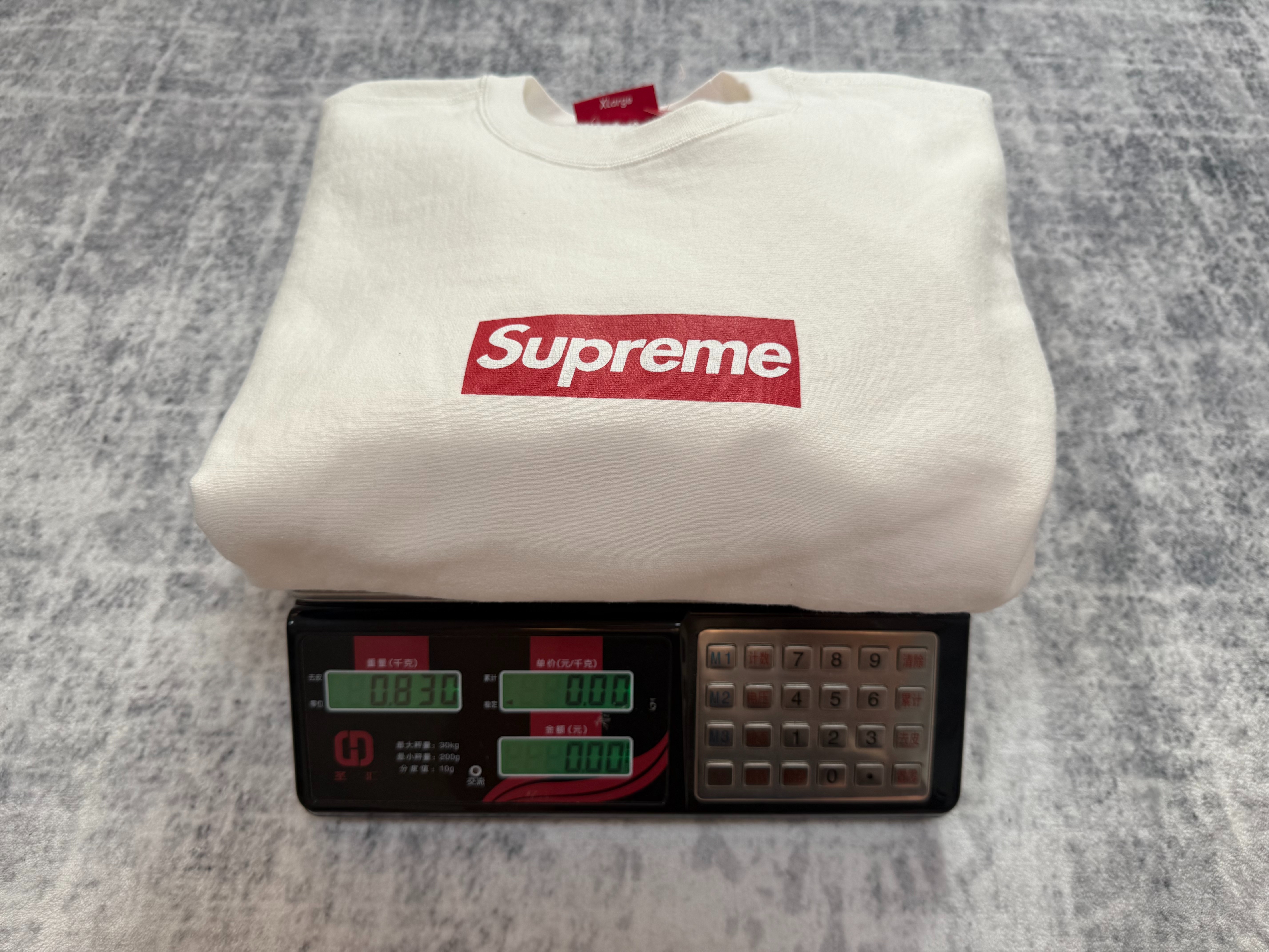 sup boxlogo white black and navy blue - Image 24