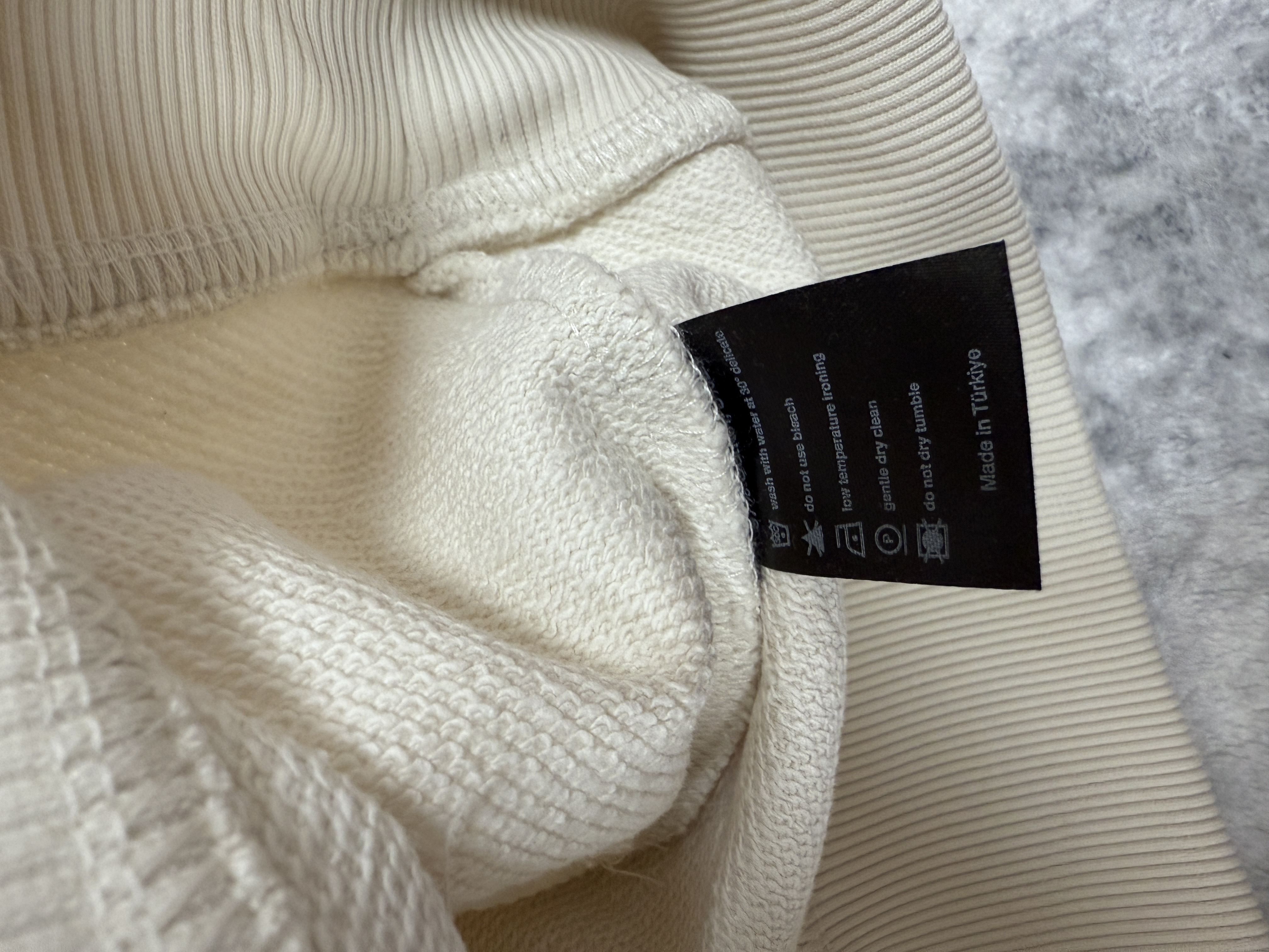 der long sleeve polo beige - Image 5