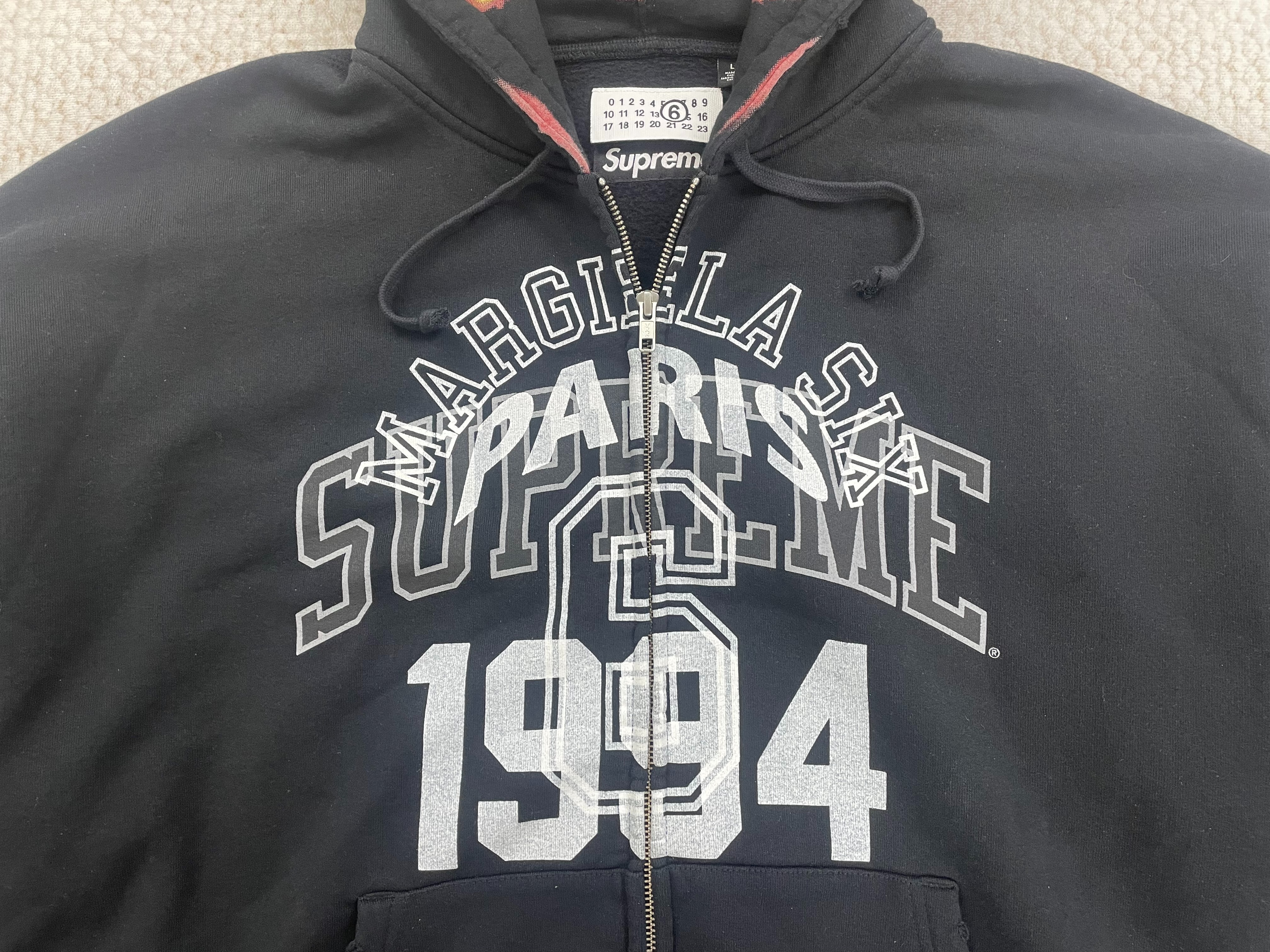 sup mm6 hoodie - Image 11