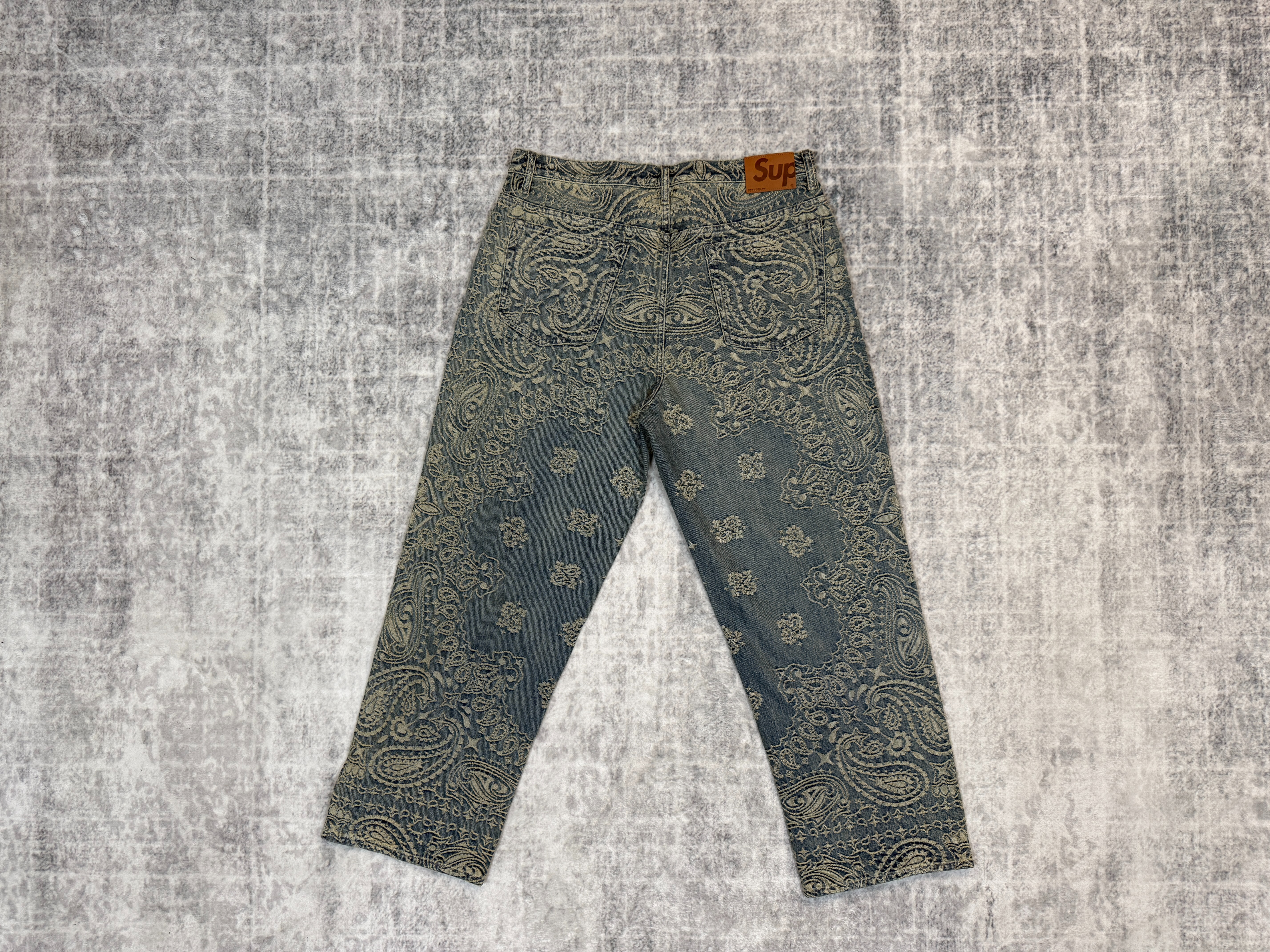 Sup腰花牛仔裤 - Image 6
