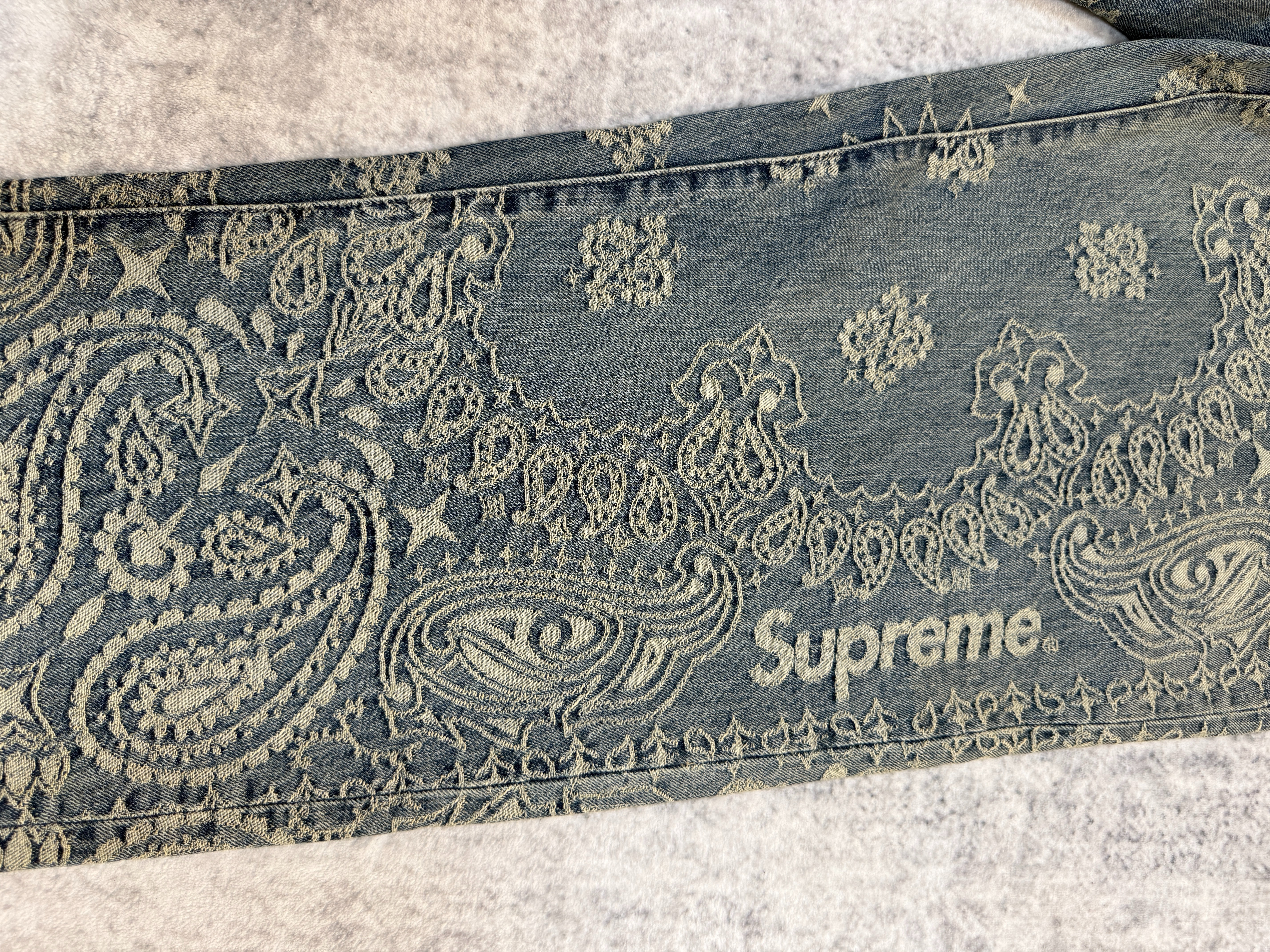 Sup腰花牛仔裤 - Image 10