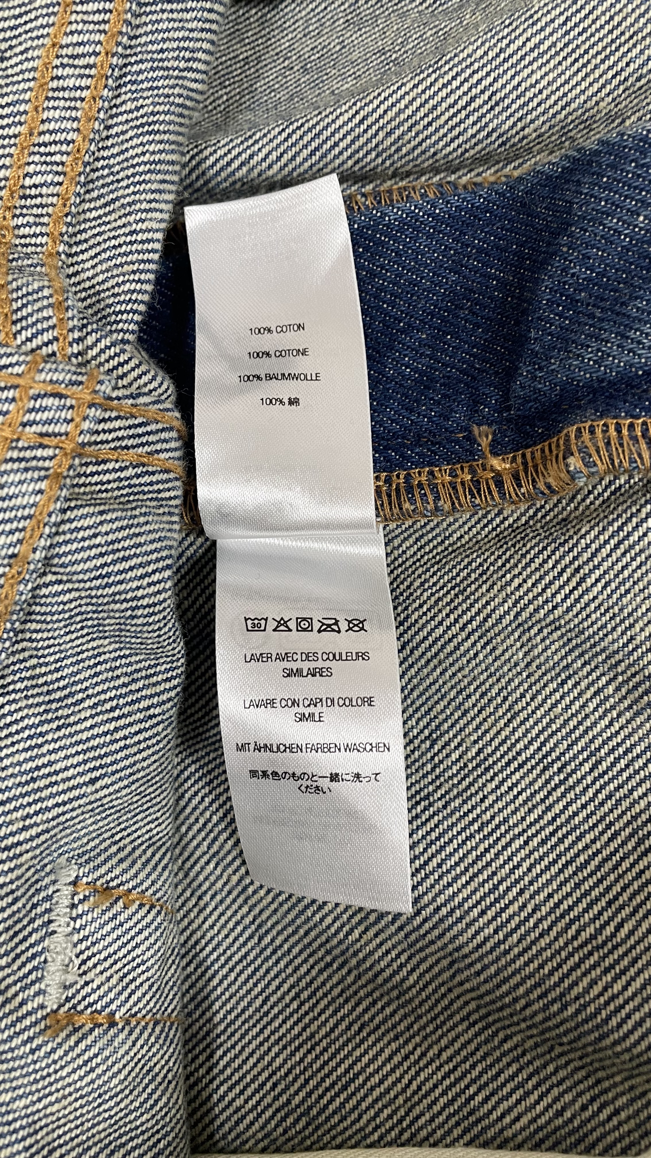 in stock sup dirty indigo jeans - Image 8