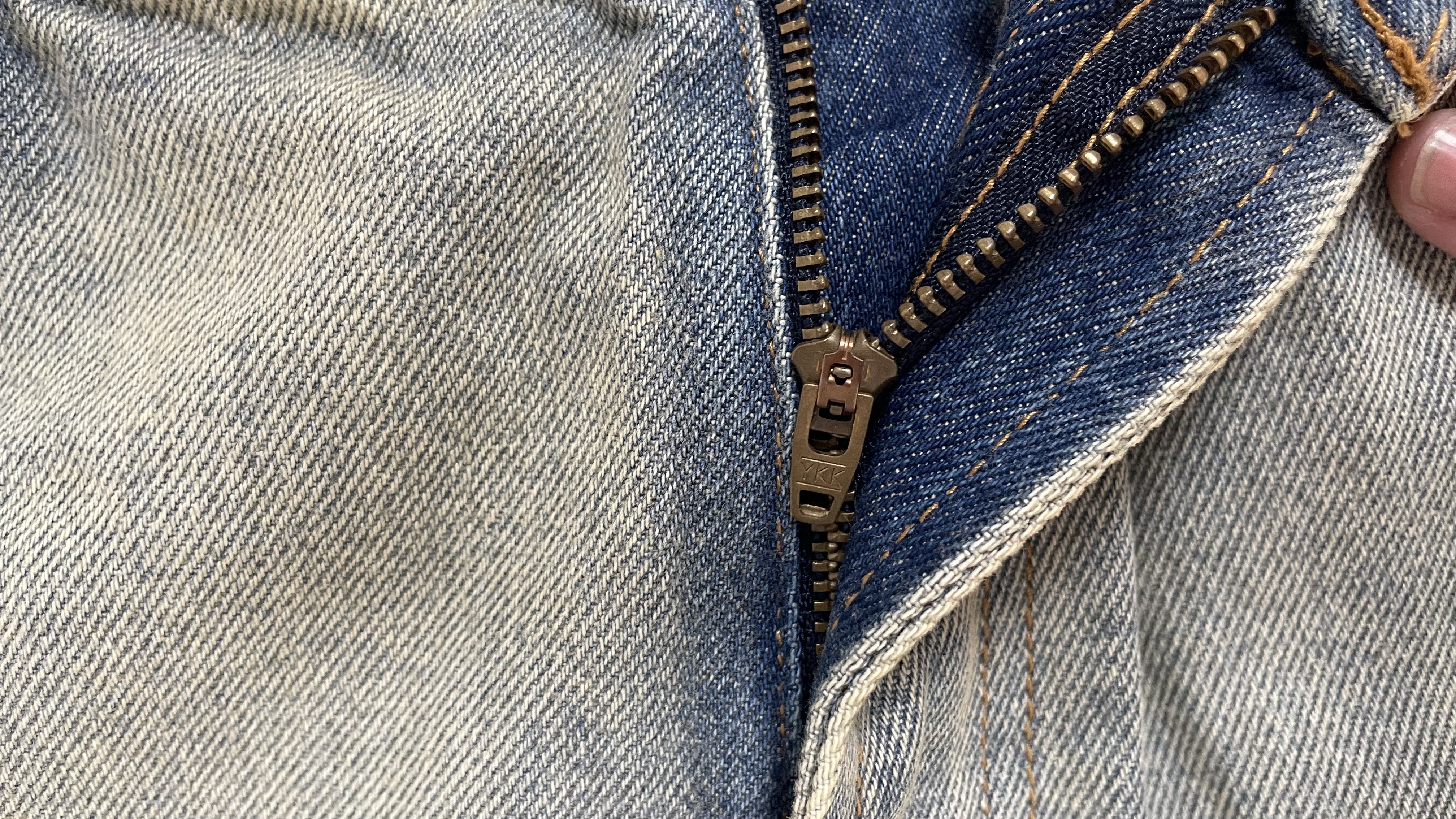 in stock sup dirty indigo jeans - Image 12