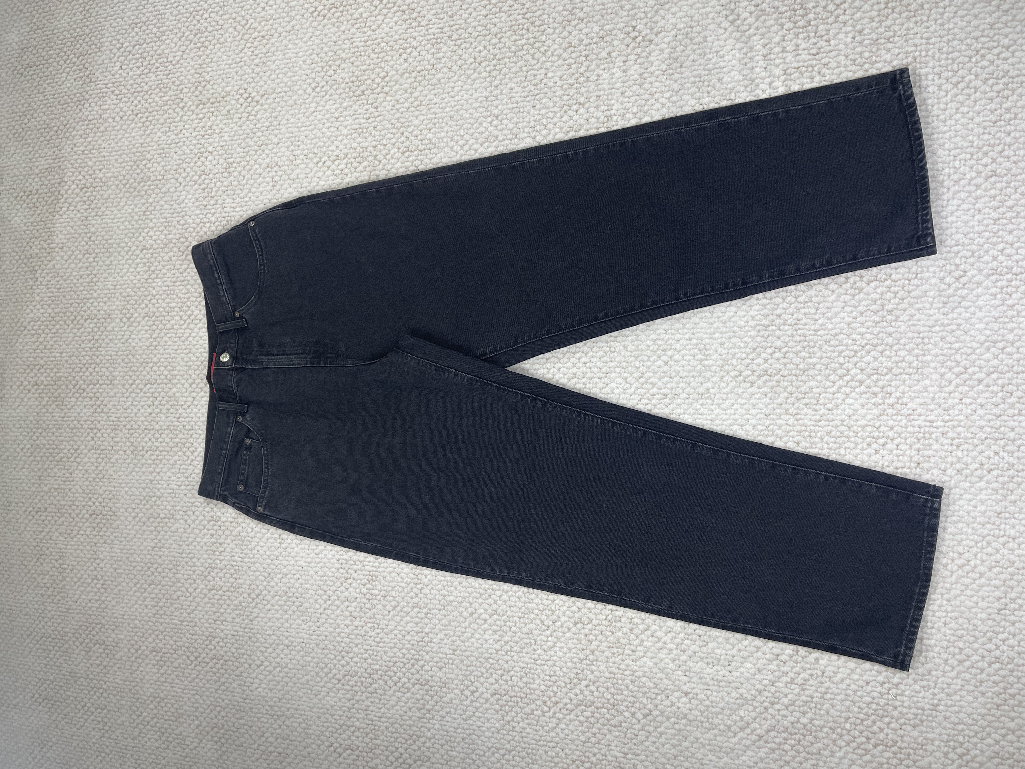 sup baggy jean blue and black - Image 10