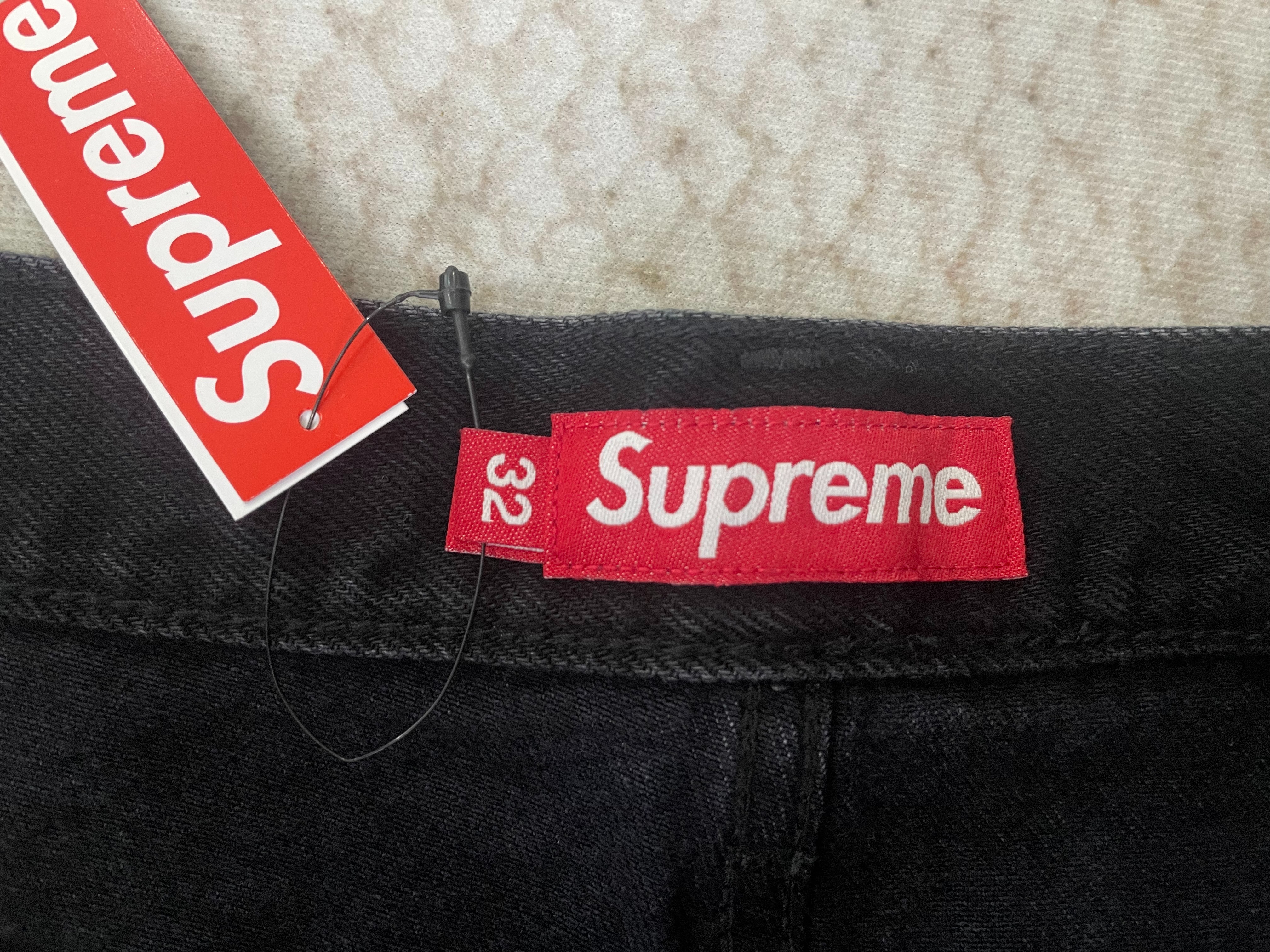 sup baggy jean blue and black - Image 14