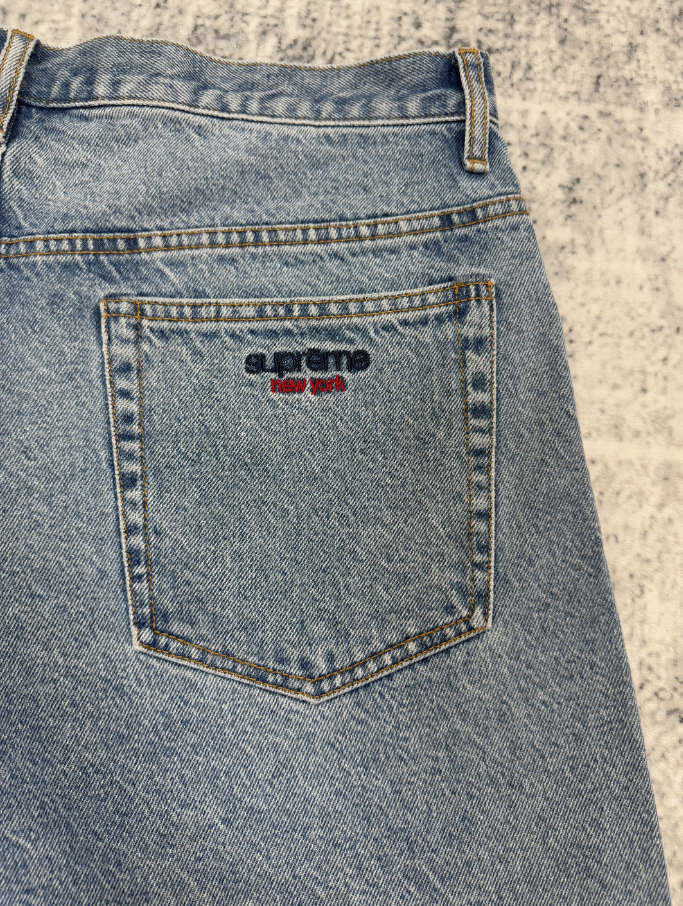 sup baggy dark blue jean - Image 4