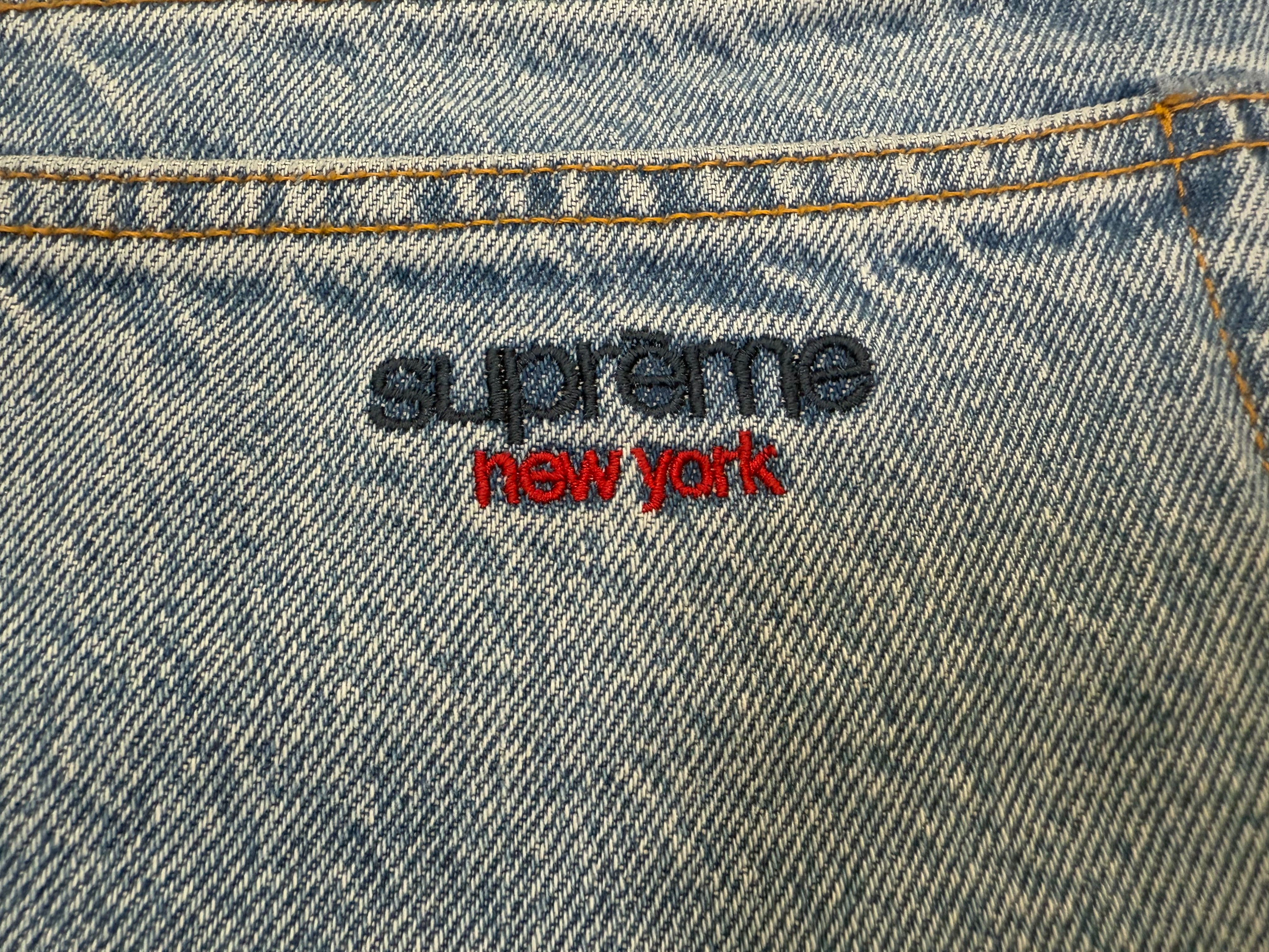 sup baggy dark blue jean - Image 5