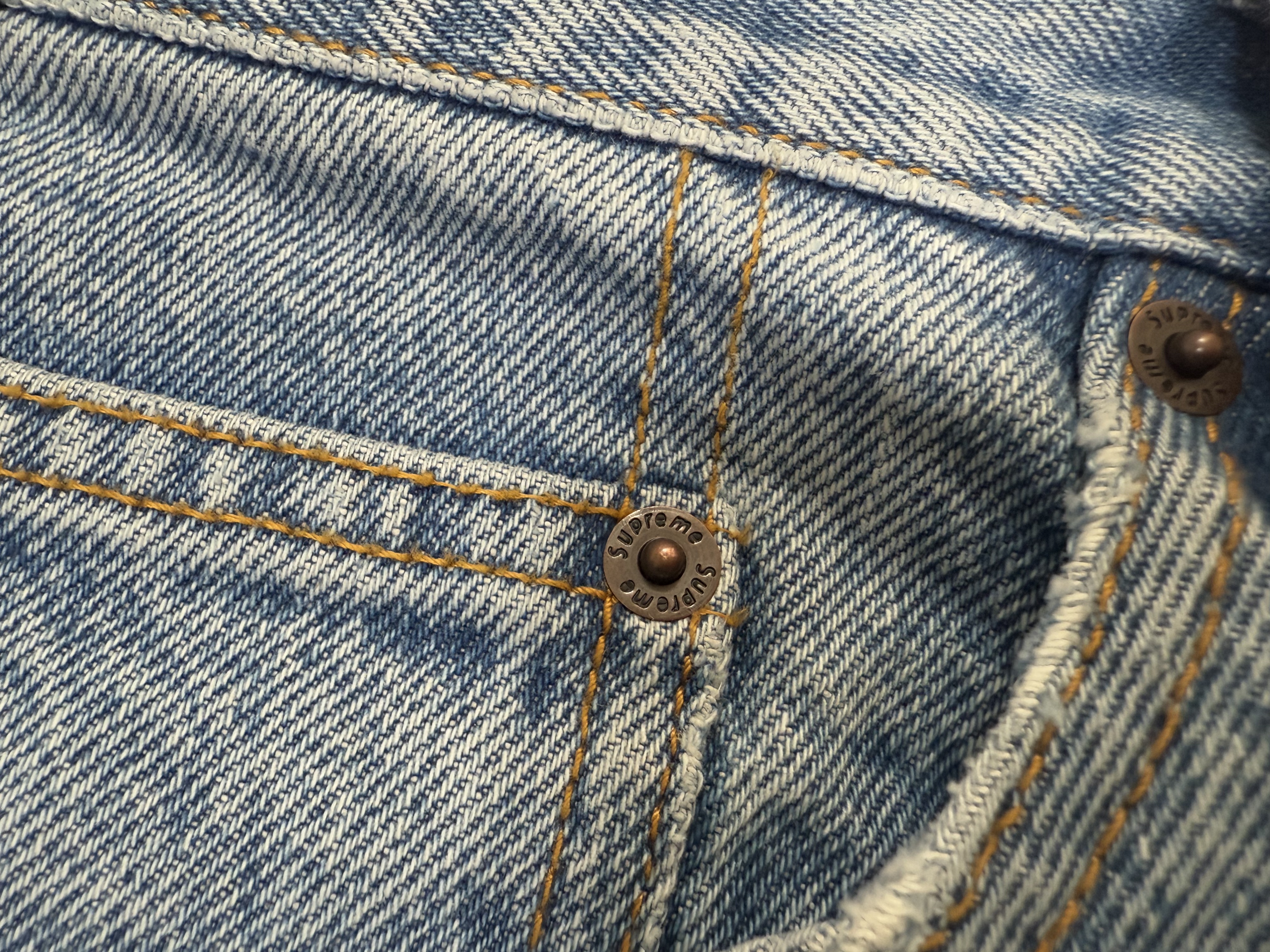 sup baggy dark blue jean - Image 6