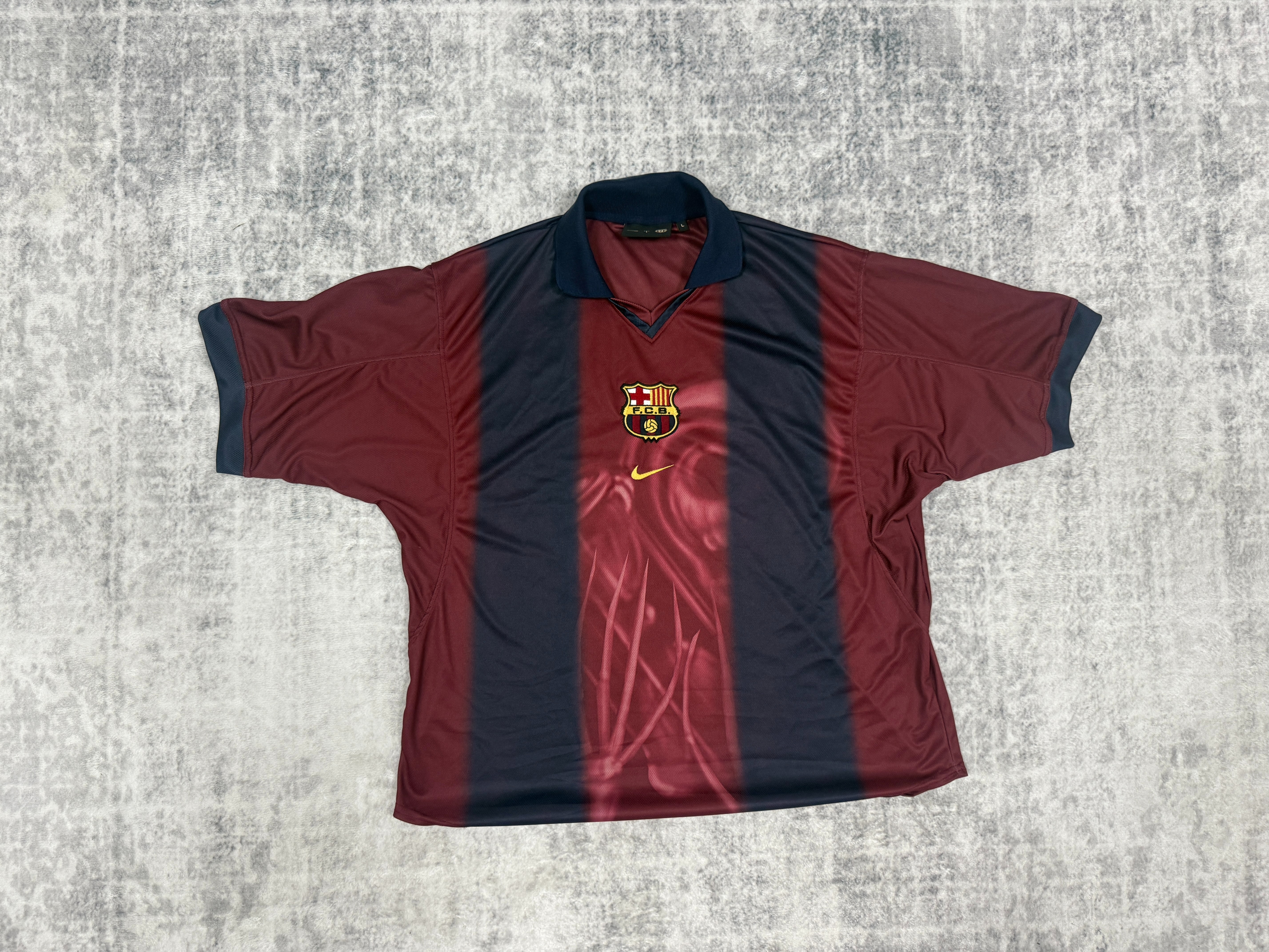 trav x Barcelona jersey
