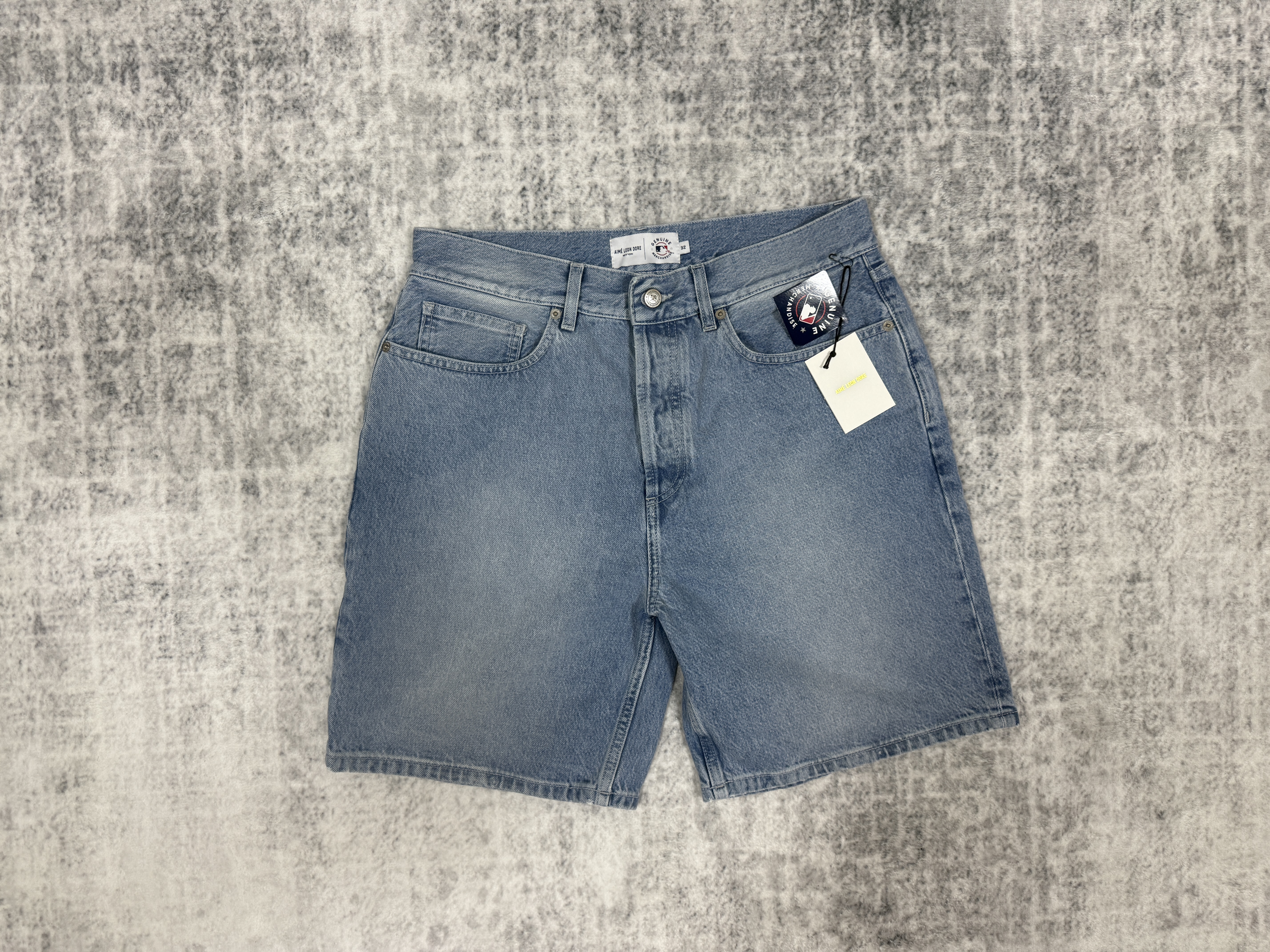 A 蓝色牛仔短裤 shorts - Image 16