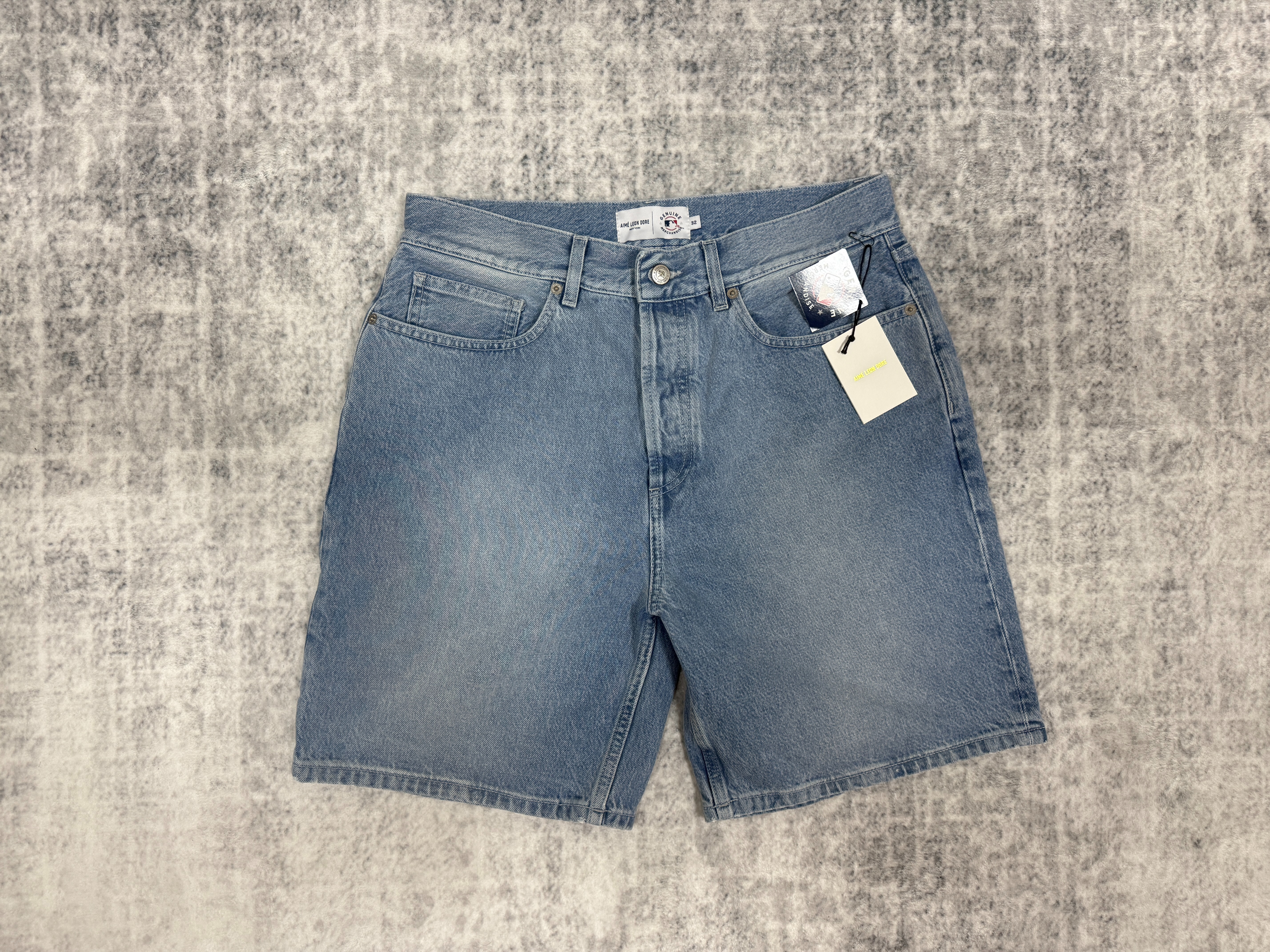 A 蓝色牛仔短裤 shorts - Image 17