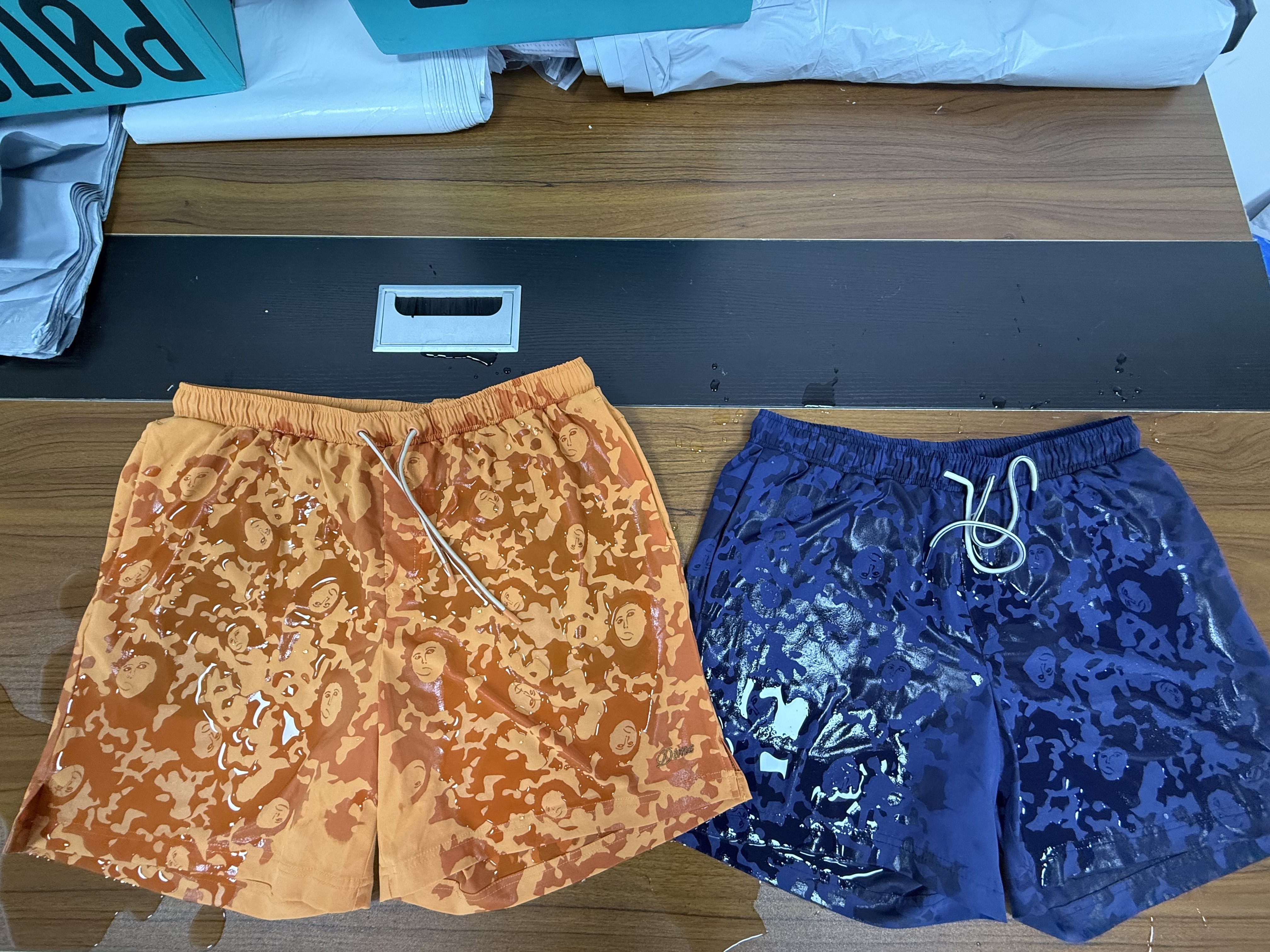 dime reactive swimming trunks