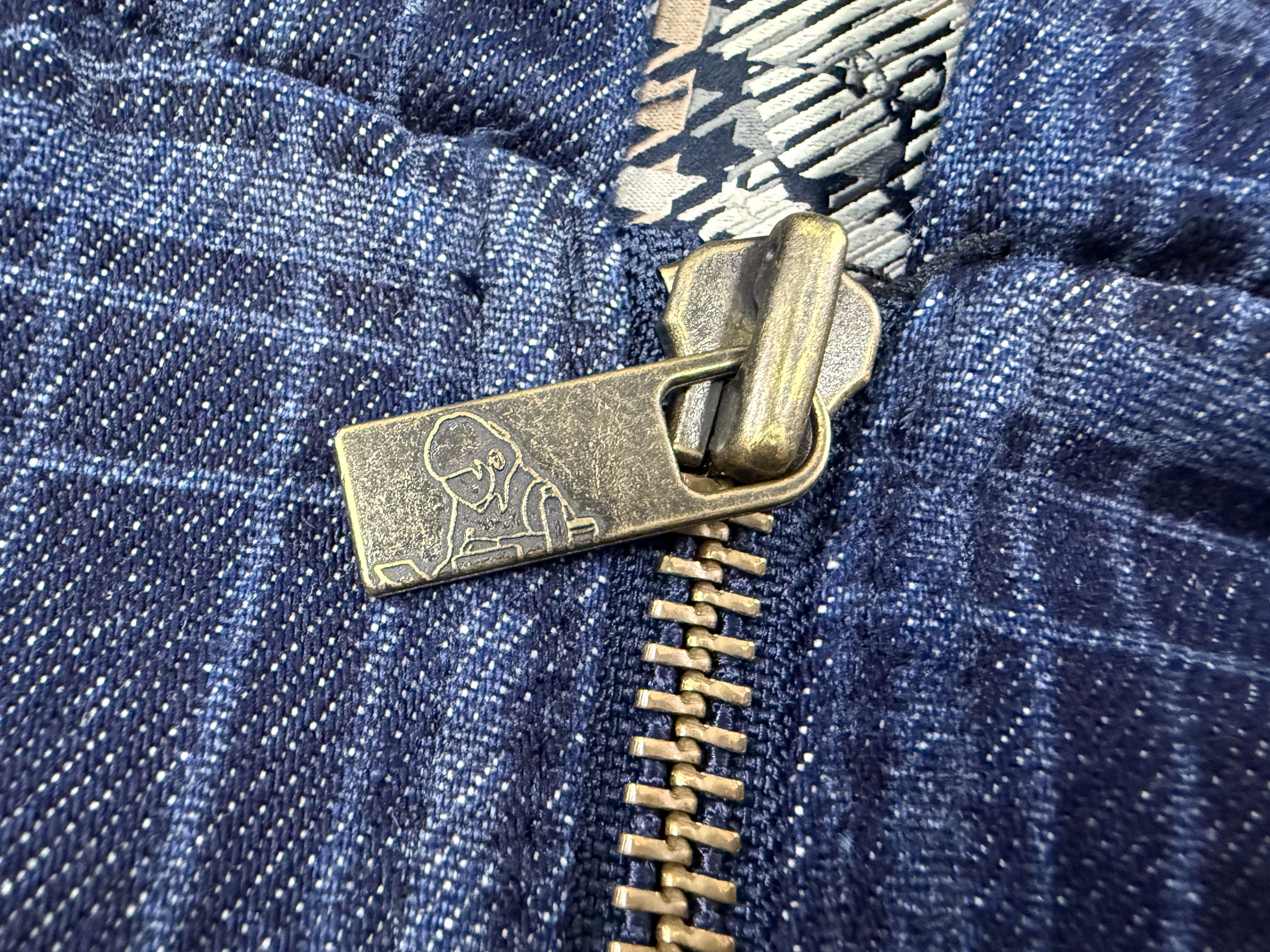 大D 格子深蓝色套装!! - Image 13