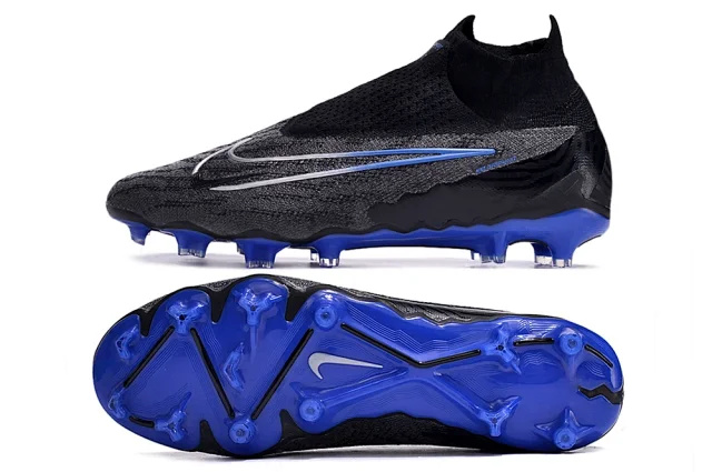 Nike Phantom GX Elite DF FG Shadow Pack - Black/Chrome/Hyper Royal