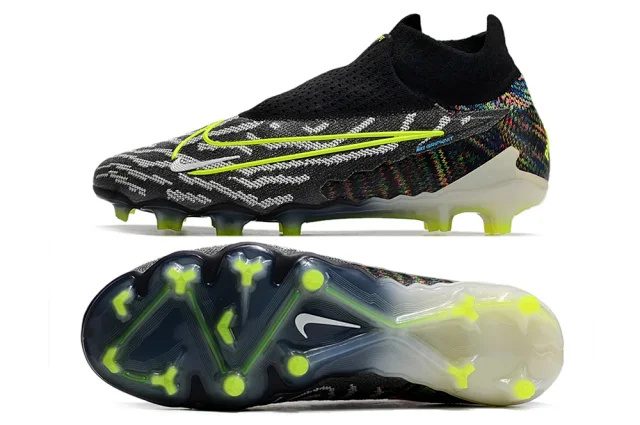 Nike Phantom GX DF Elite FG FG Black Volt White Blue Glow