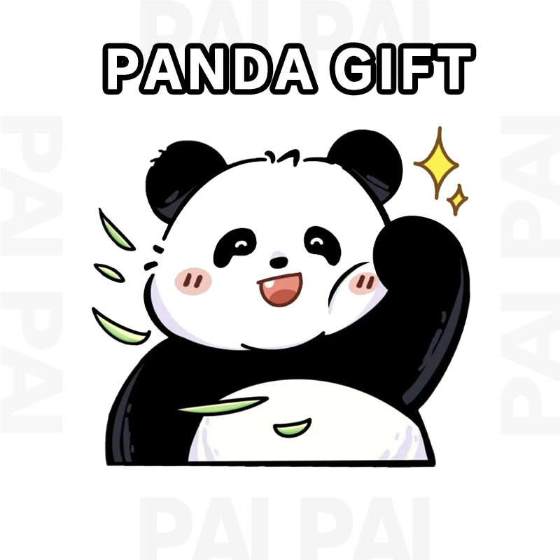 Panda Key Chain