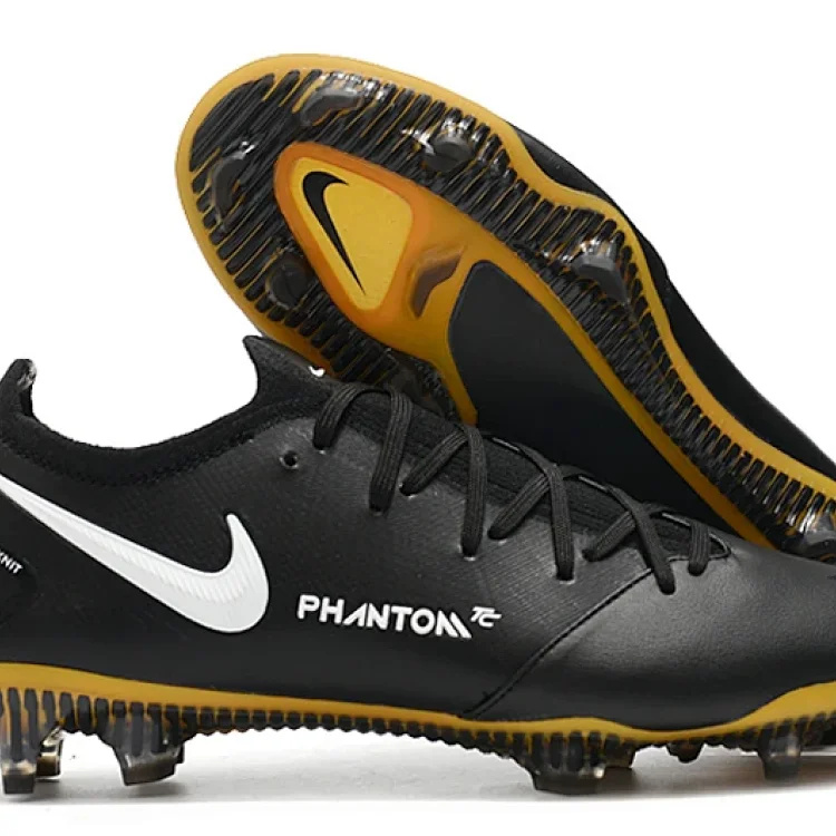 Nike Phantom GT Elite Tech Craft FG Black Pro Gold  黑色专业金