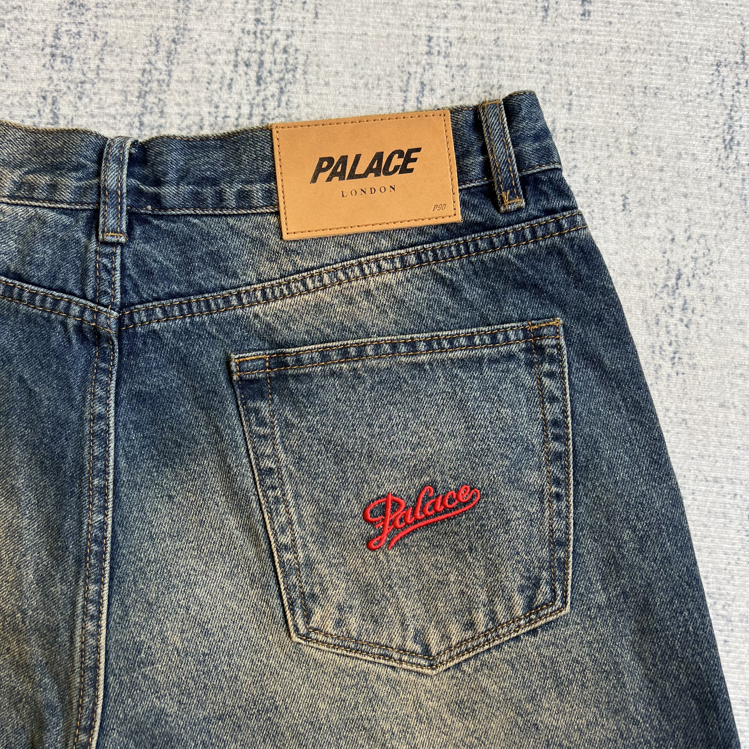 Pa P90 BAGGY JEAN SAND WASH INIDGO - Image 2