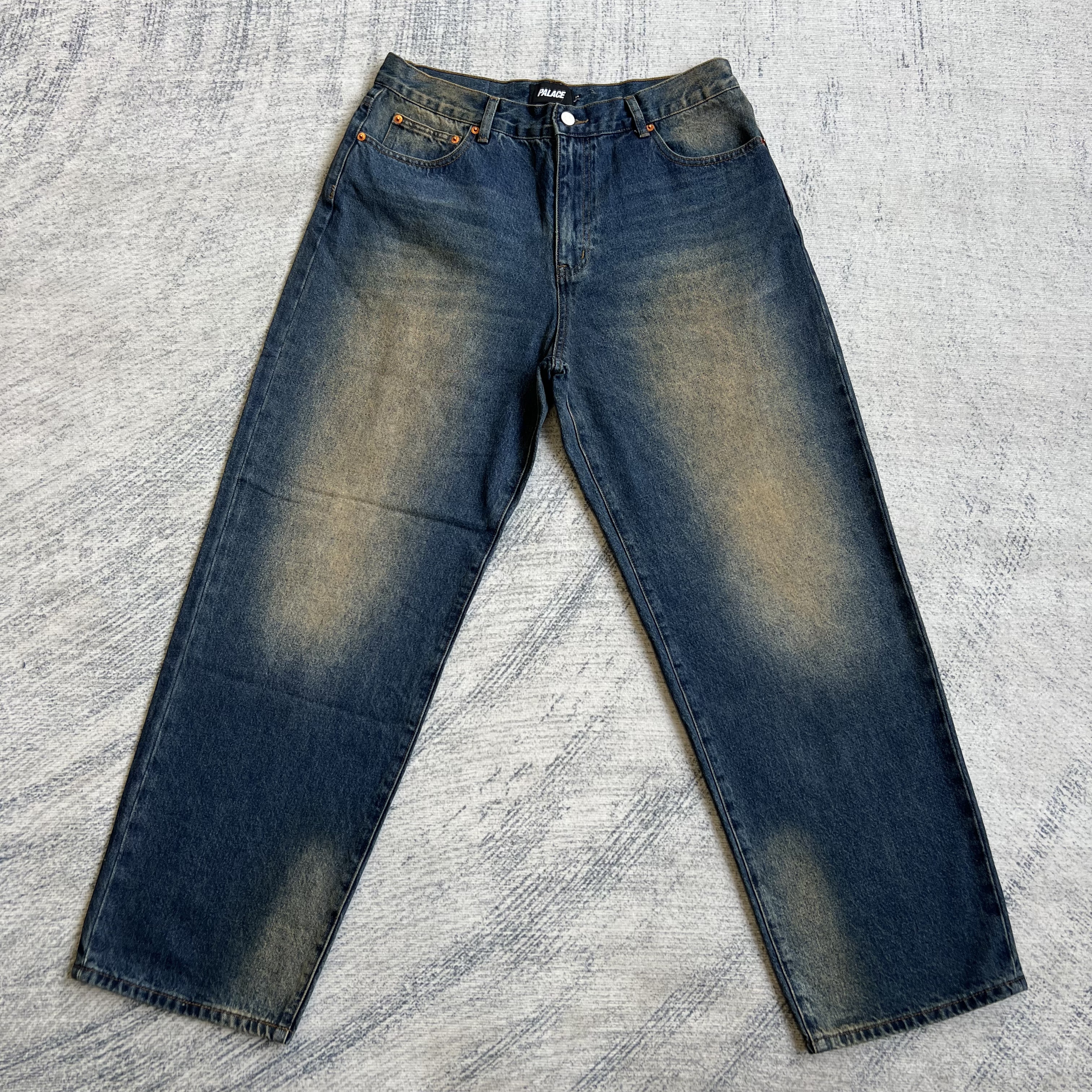 Pa P90 BAGGY JEAN SAND WASH INIDGO - Image 3