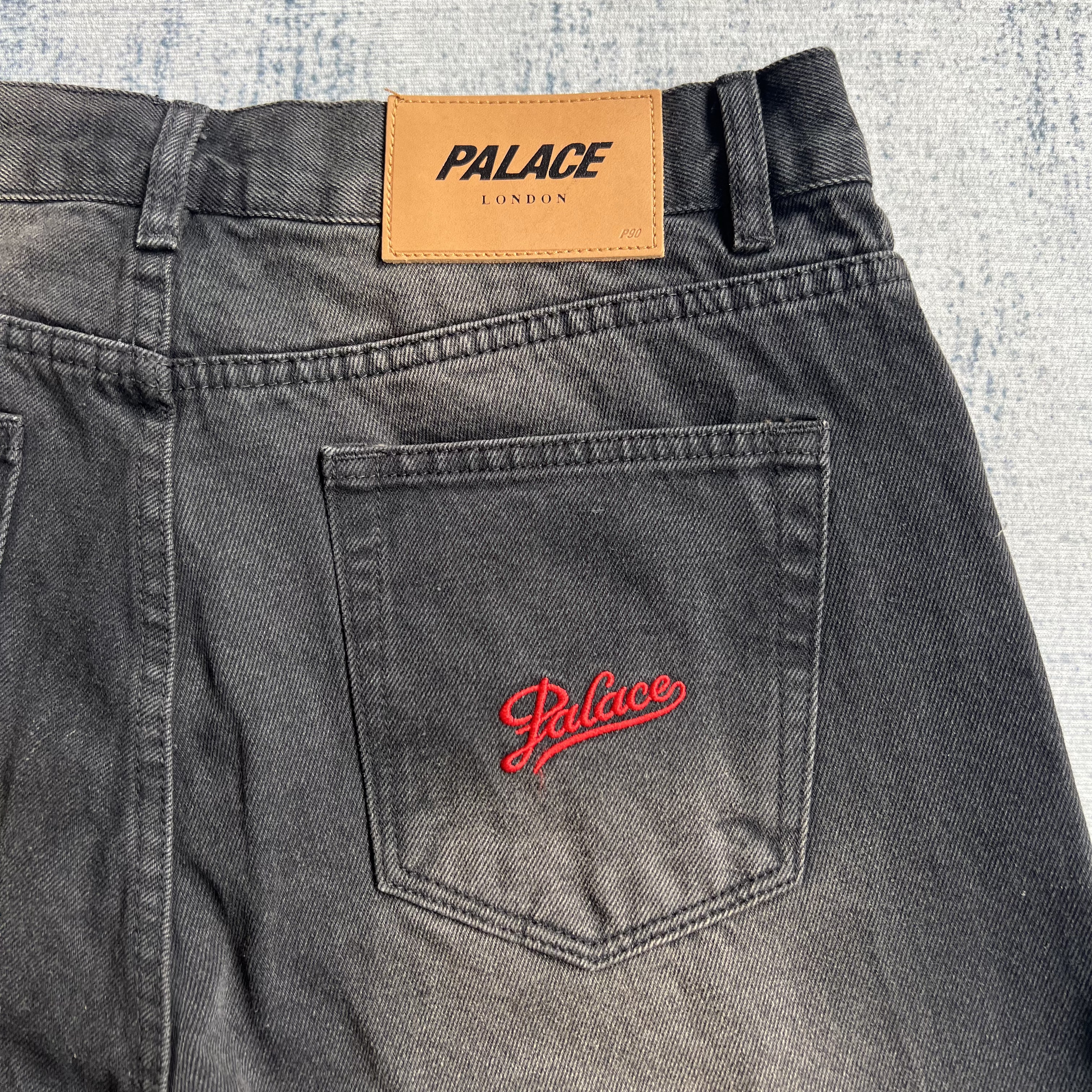 Pa P90 BAGGY JEAN SAND WASH INIDGO - Image 6