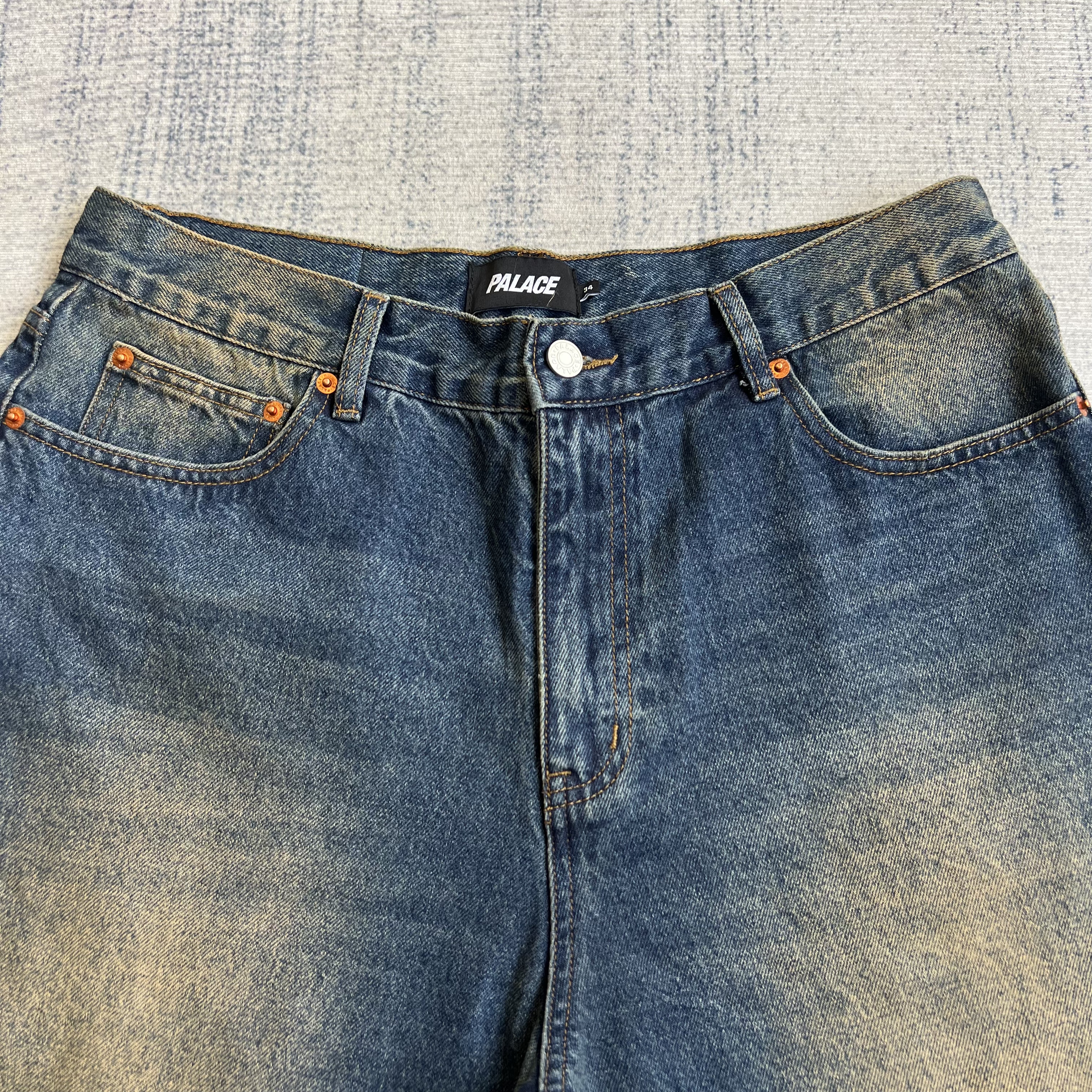 Pa P90 BAGGY JEAN SAND WASH INIDGO - Image 22