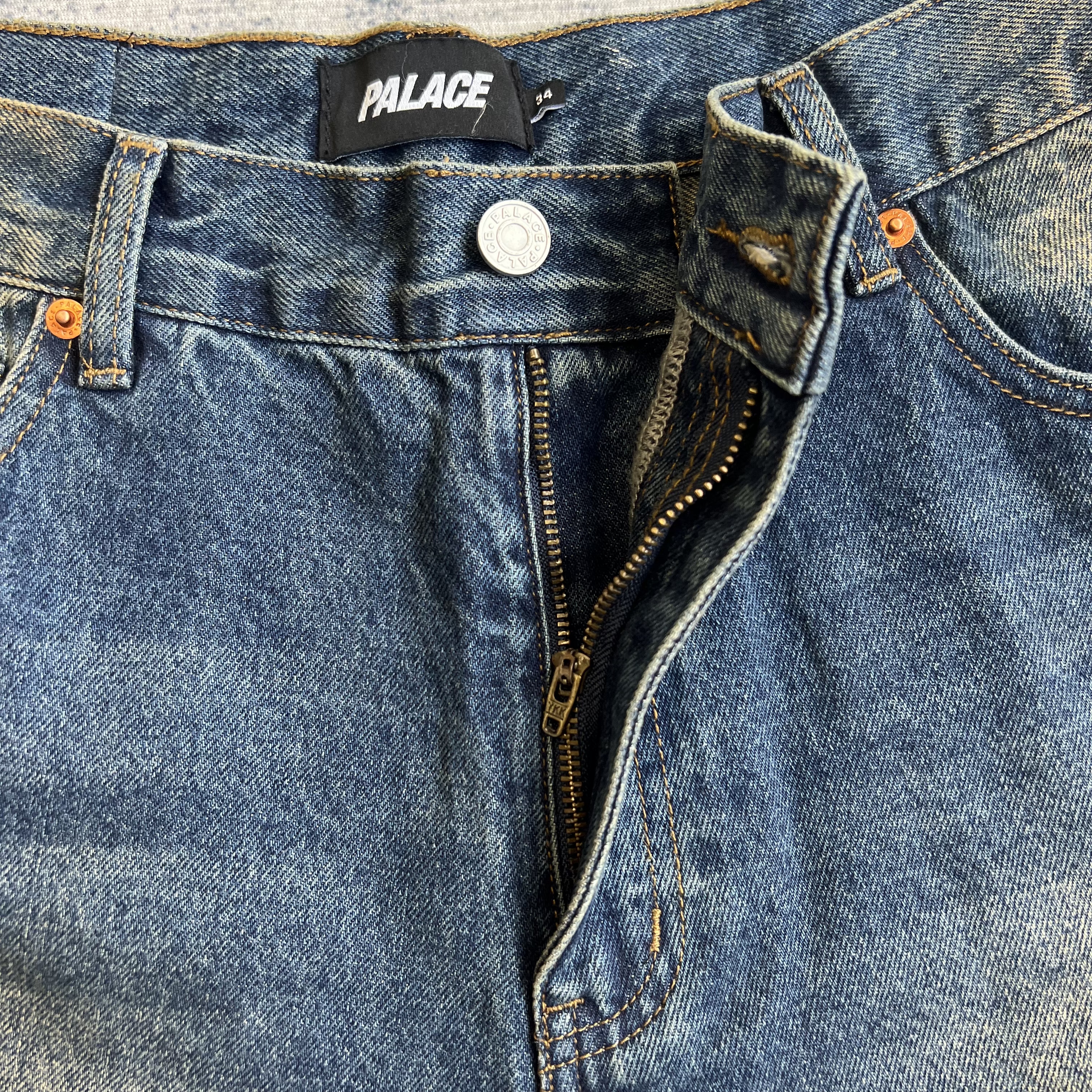 Pa P90 BAGGY JEAN SAND WASH INIDGO - Image 18