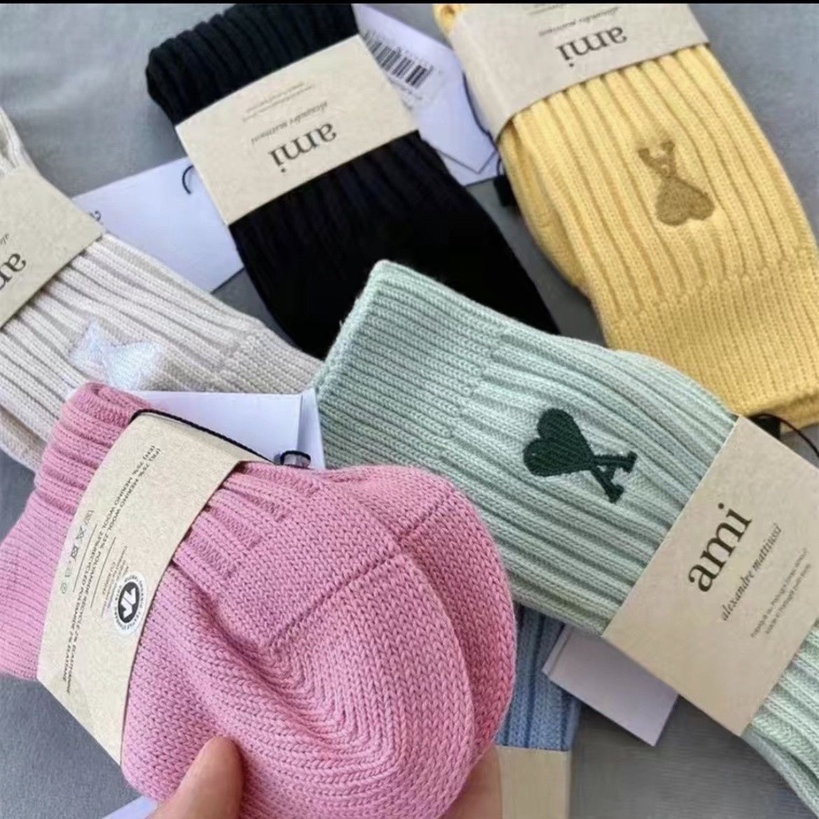 18CNY ami 6colors socks - Image 8