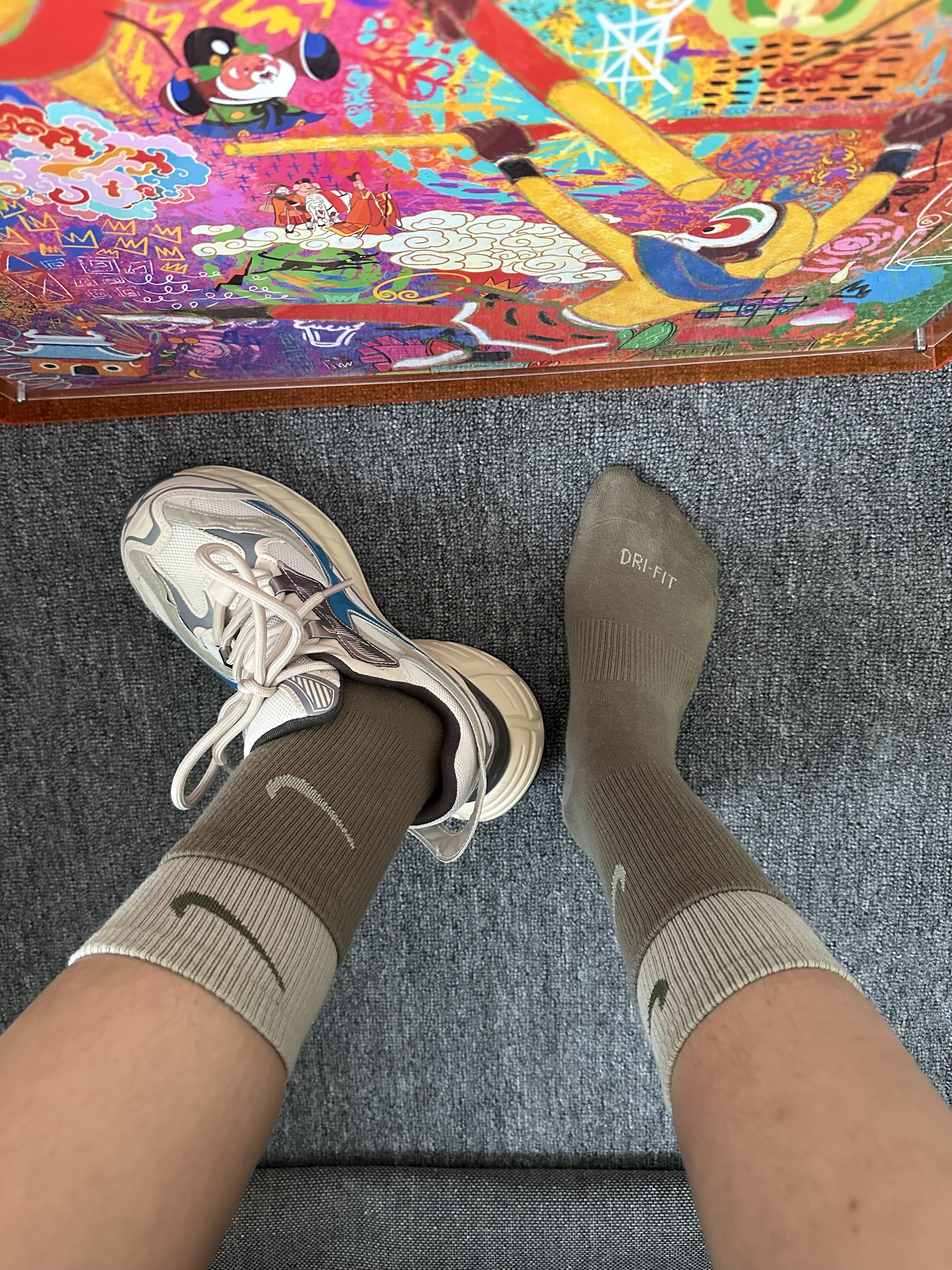 12CNY Nike 2layers 24colors socks - Image 2