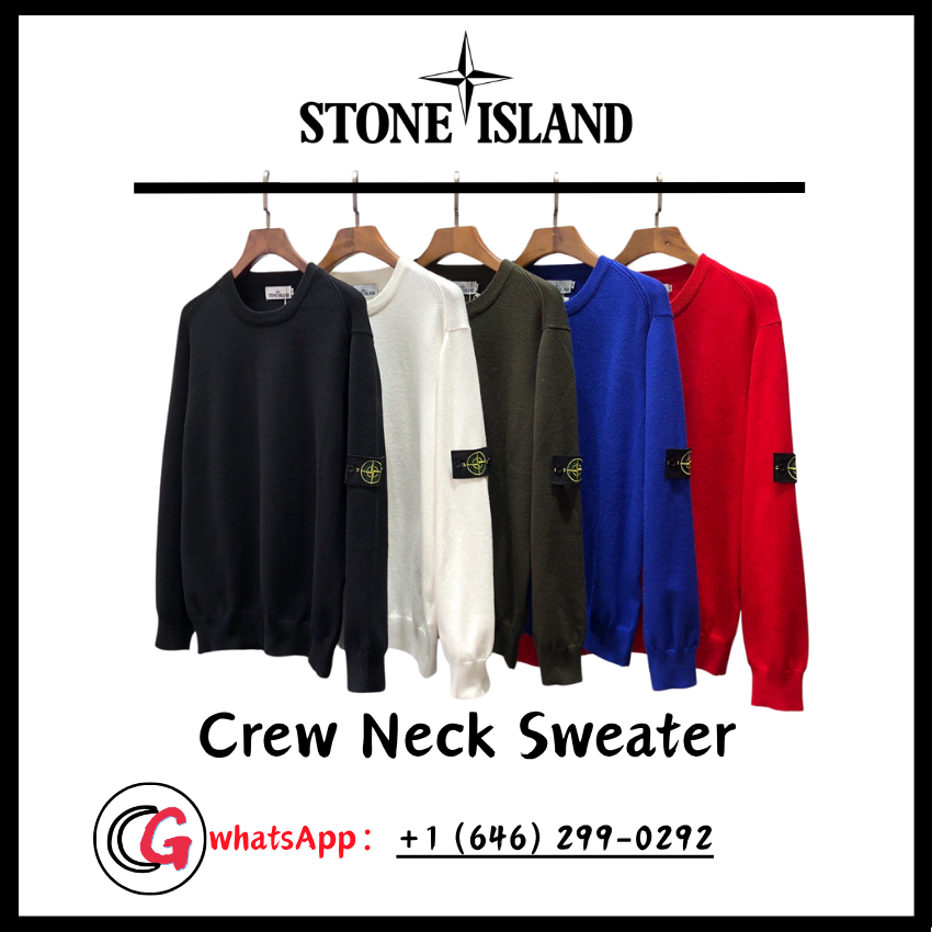 Stone Crew Neck Sweater