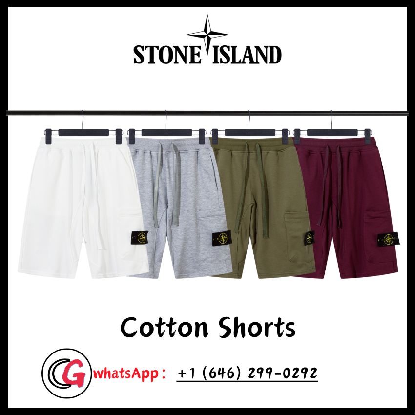 Stone Cotton Shorts （4）
