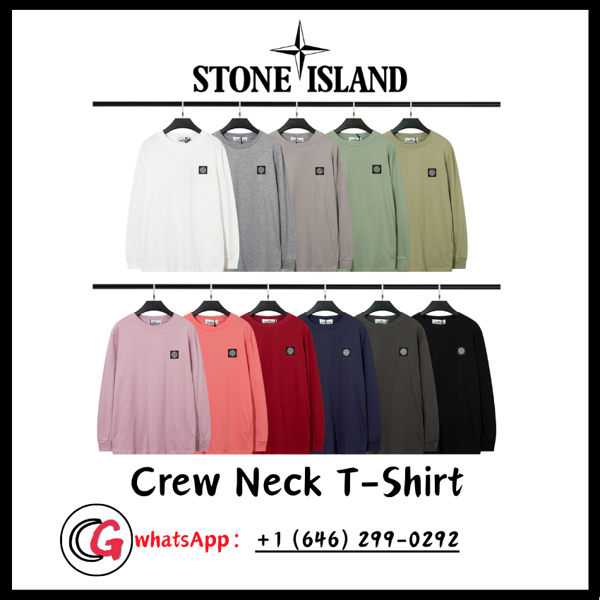 Stone Crew Neck T-Shirt