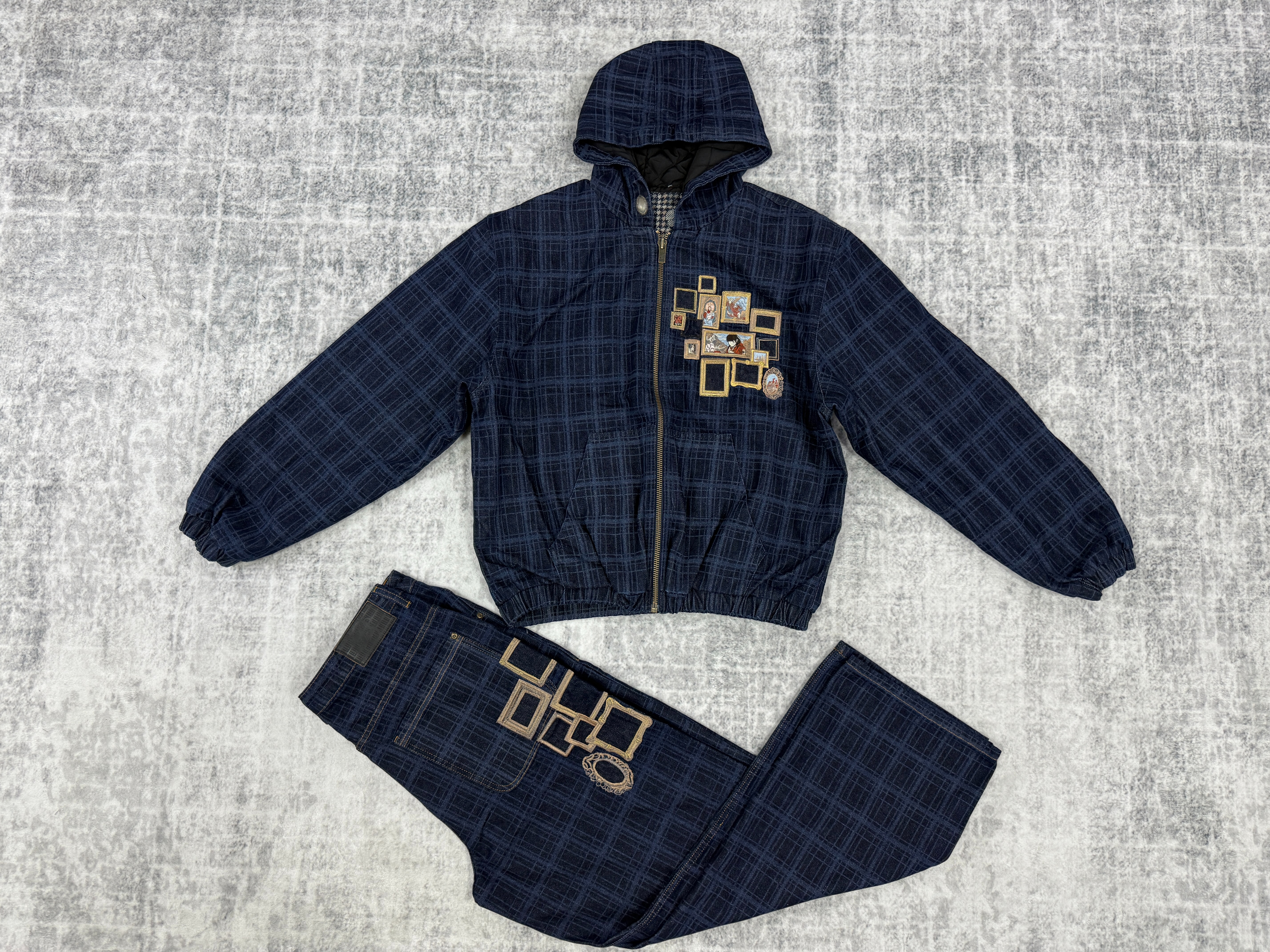 Derschutze blue tracksuit